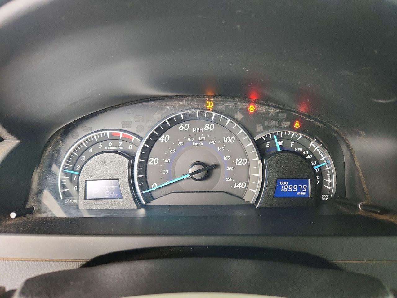 2013 Toyota Camry Xle Белый vin: 4T4BF1FK4DR279314