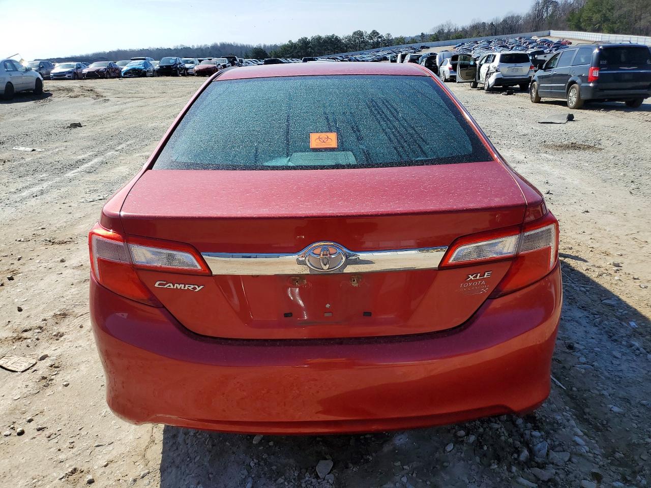 2013 Toyota Camry L Red vin: 4T4BF1FK4DR289602