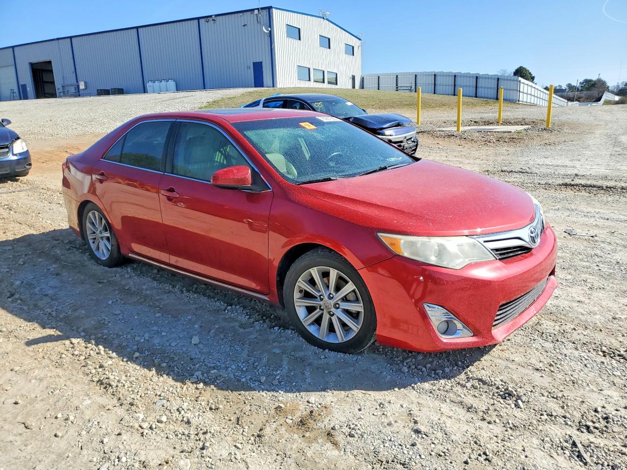 2013 Toyota Camry L Red vin: 4T4BF1FK4DR289602