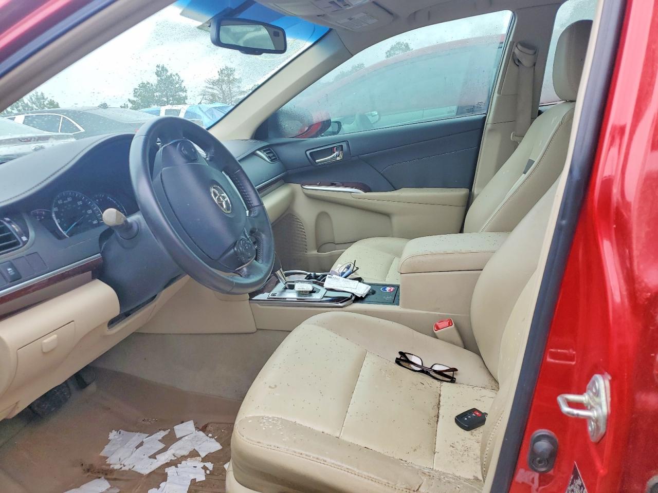 2013 Toyota Camry L Red vin: 4T4BF1FK4DR289602