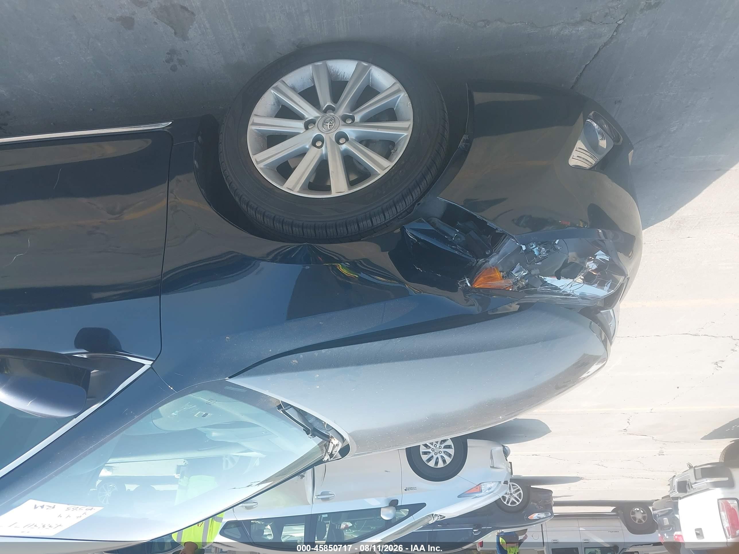2013 Toyota Camry Xle Black vin: 4T4BF1FK4DR292015