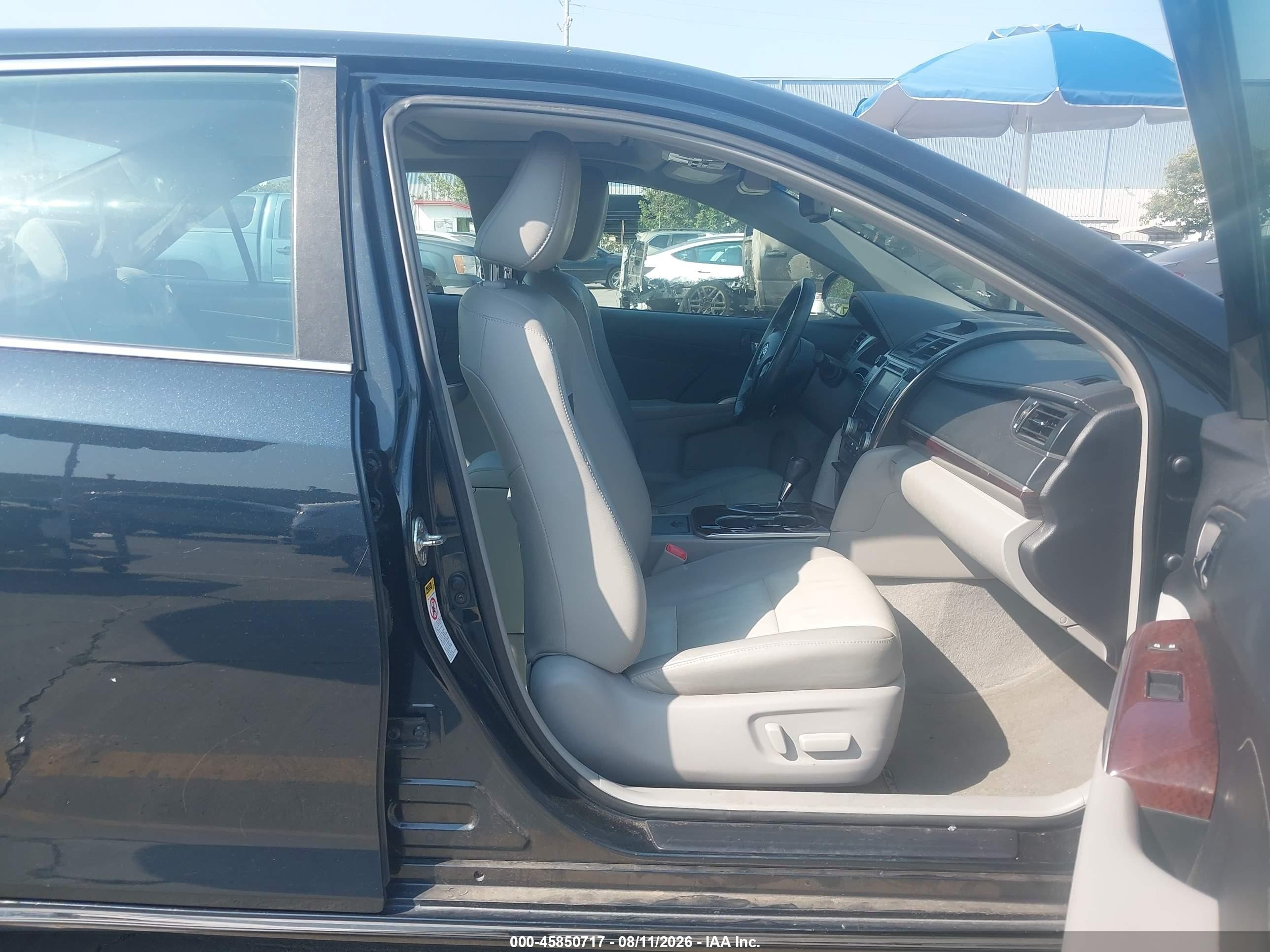 2013 Toyota Camry Xle Black vin: 4T4BF1FK4DR292015