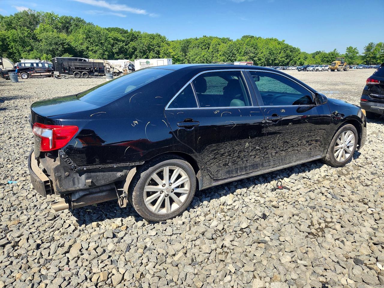 2013 Toyota Camry Xle Black vin: 4T4BF1FK4DR294721