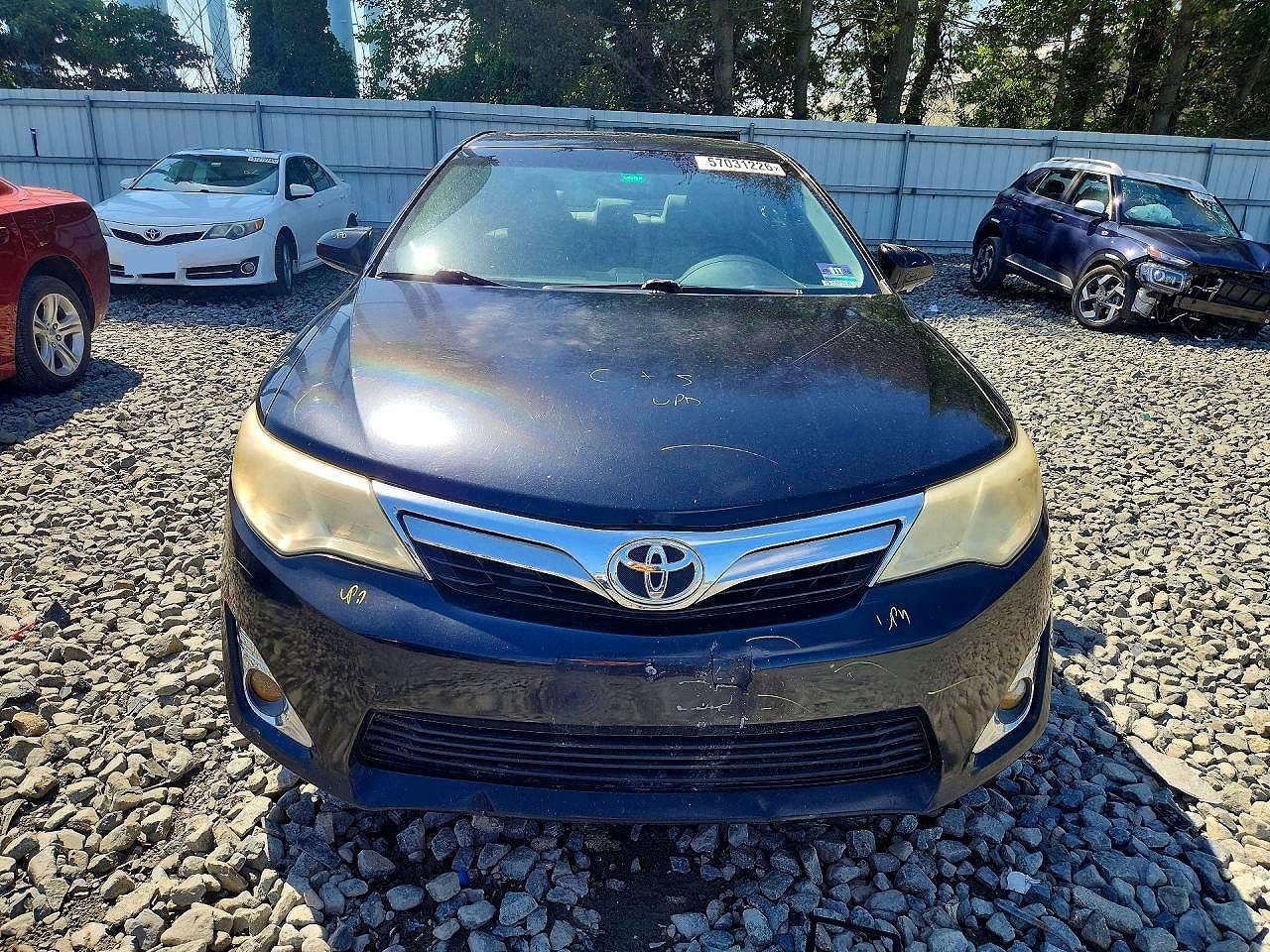 2013 Toyota Camry Xle Black vin: 4T4BF1FK4DR294721