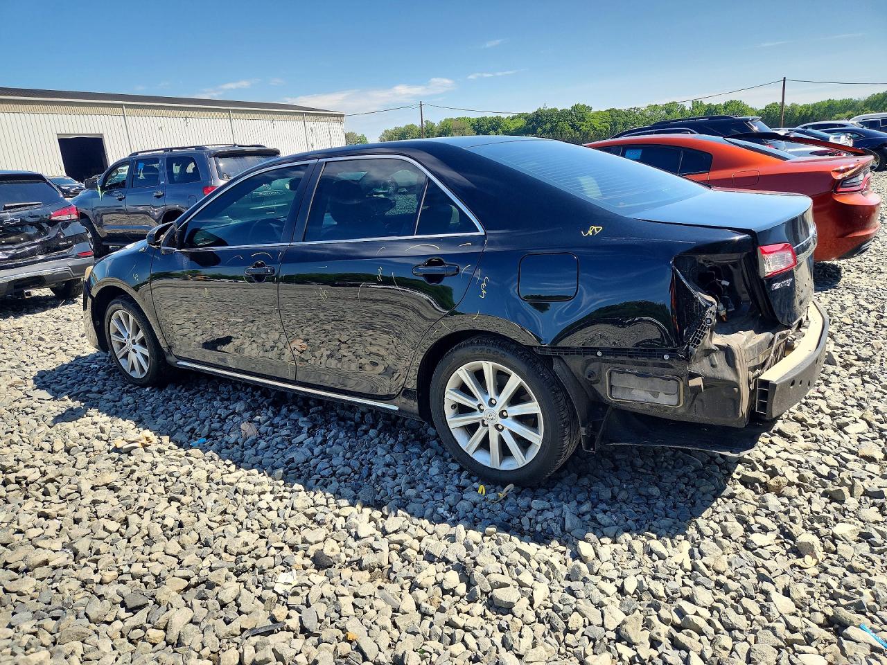 2013 Toyota Camry Xle Black vin: 4T4BF1FK4DR294721