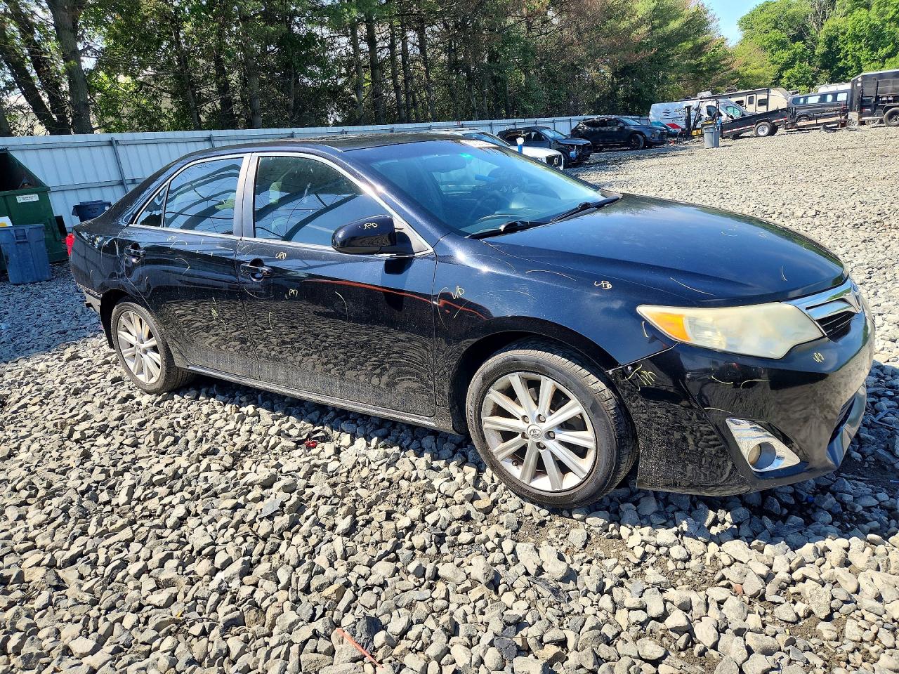 2013 Toyota Camry Xle Black vin: 4T4BF1FK4DR294721