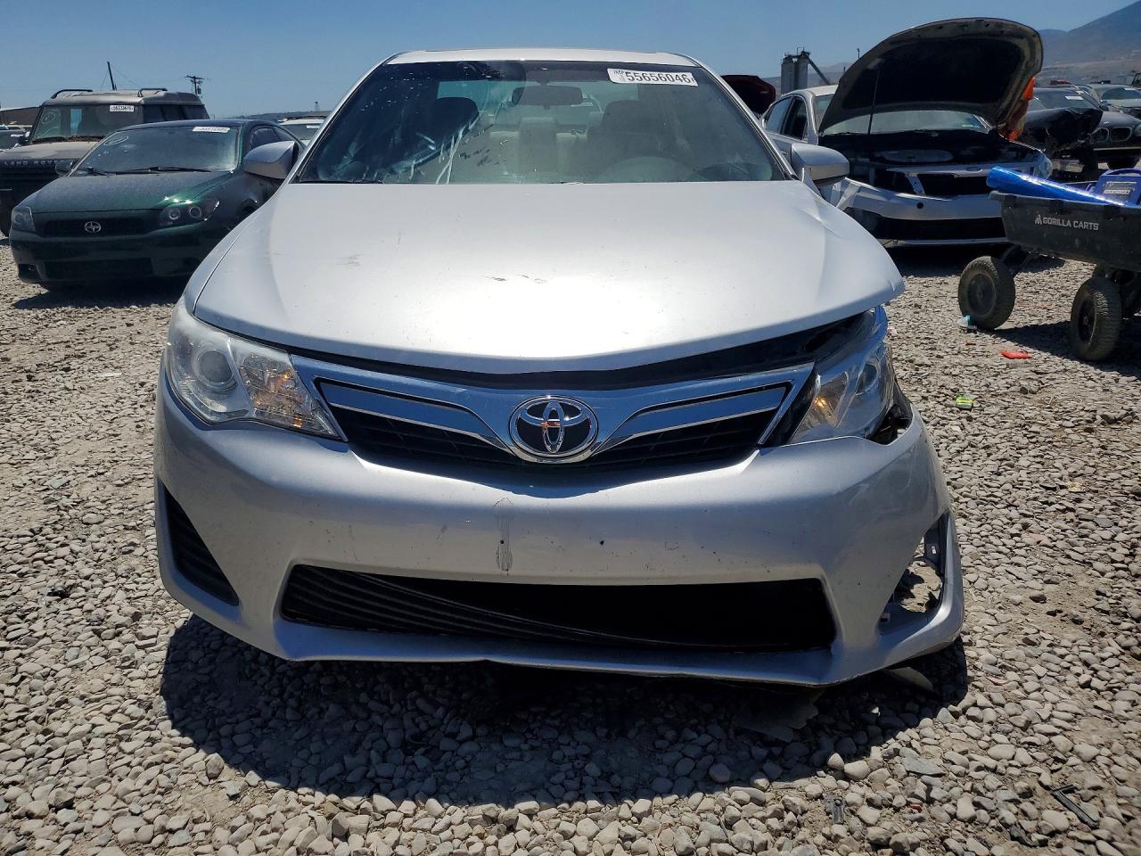 2013 Toyota Camry Le Silver vin: 4T4BF1FK4DR296680