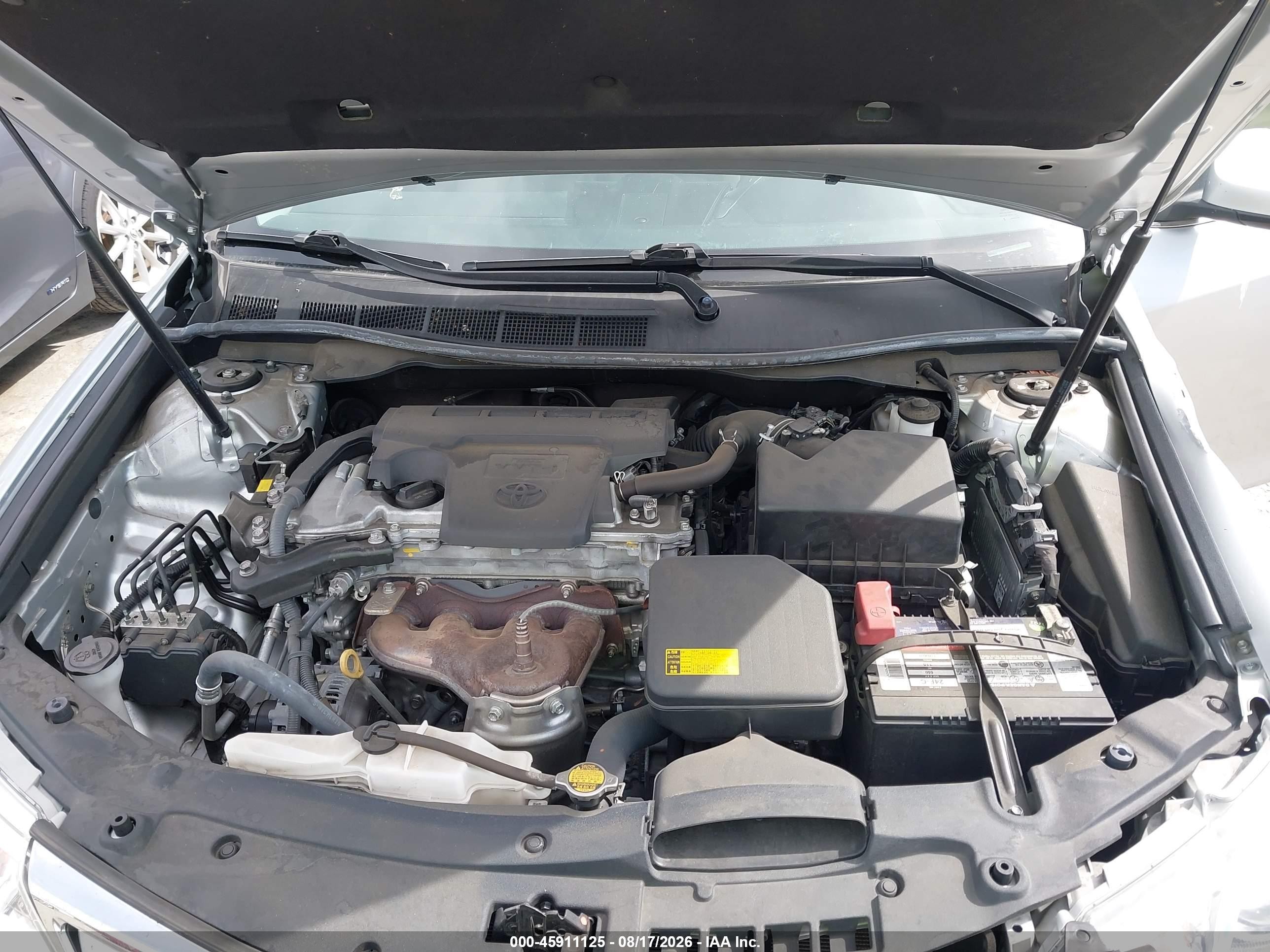 2013 Toyota Camry Xle Silver vin: 4T4BF1FK4DR300596