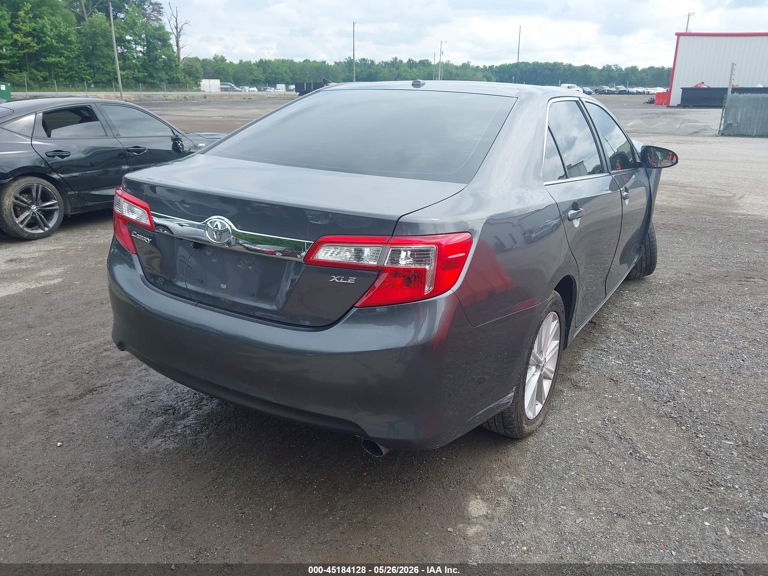 2013 Toyota Camry Xle Gray vin: 4T4BF1FK4DR301442