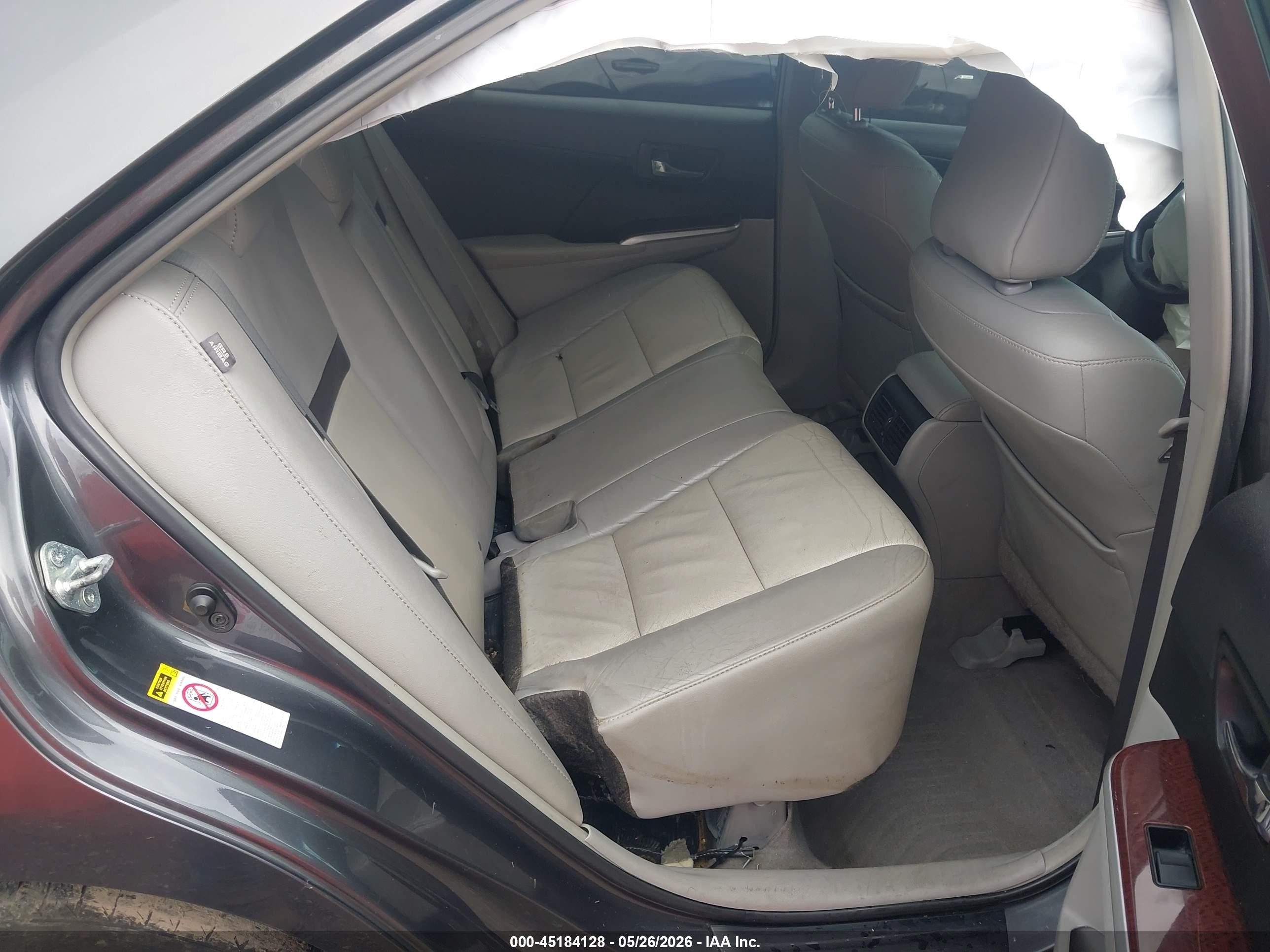 2013 Toyota Camry Xle Gray vin: 4T4BF1FK4DR301442