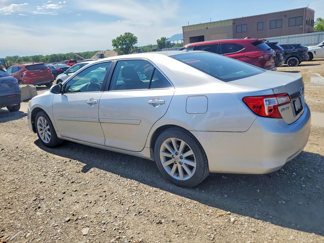 2013 Toyota Camry Xle Silver vin: 4T4BF1FK4DR314580