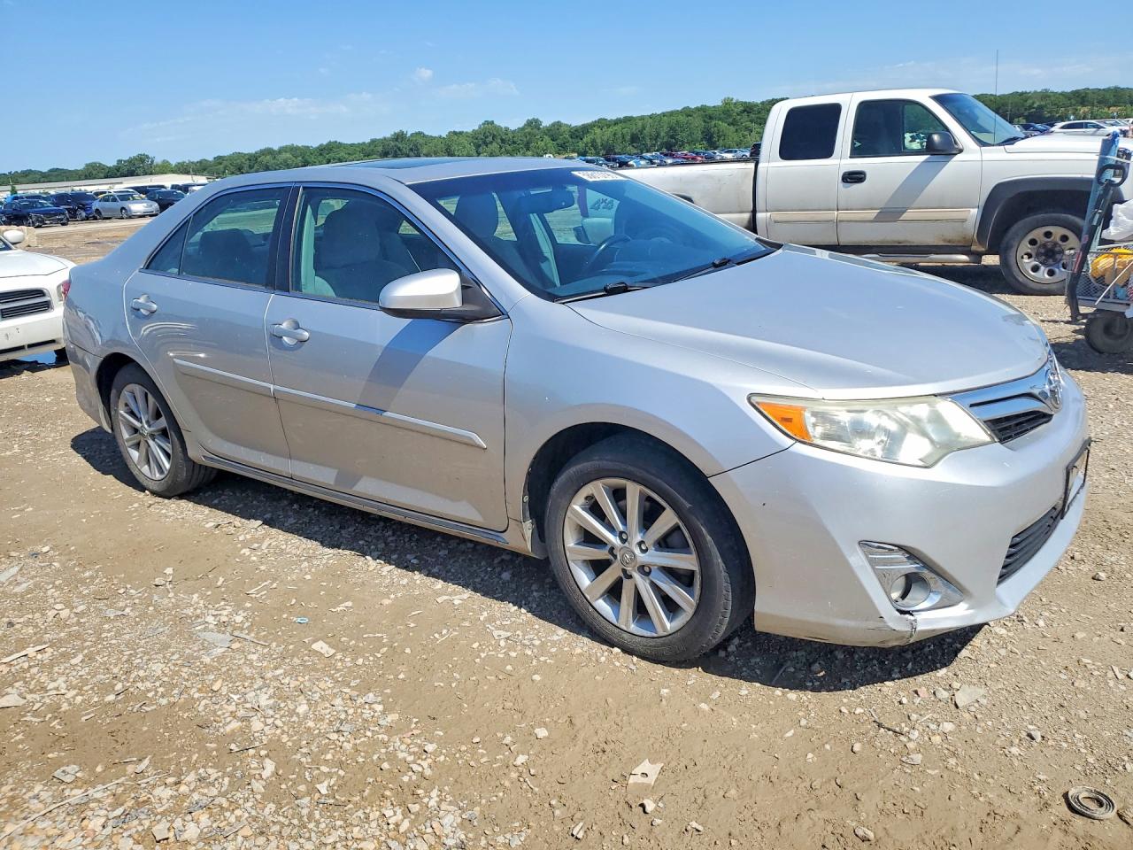 2013 Toyota Camry Xle Silver vin: 4T4BF1FK4DR314580
