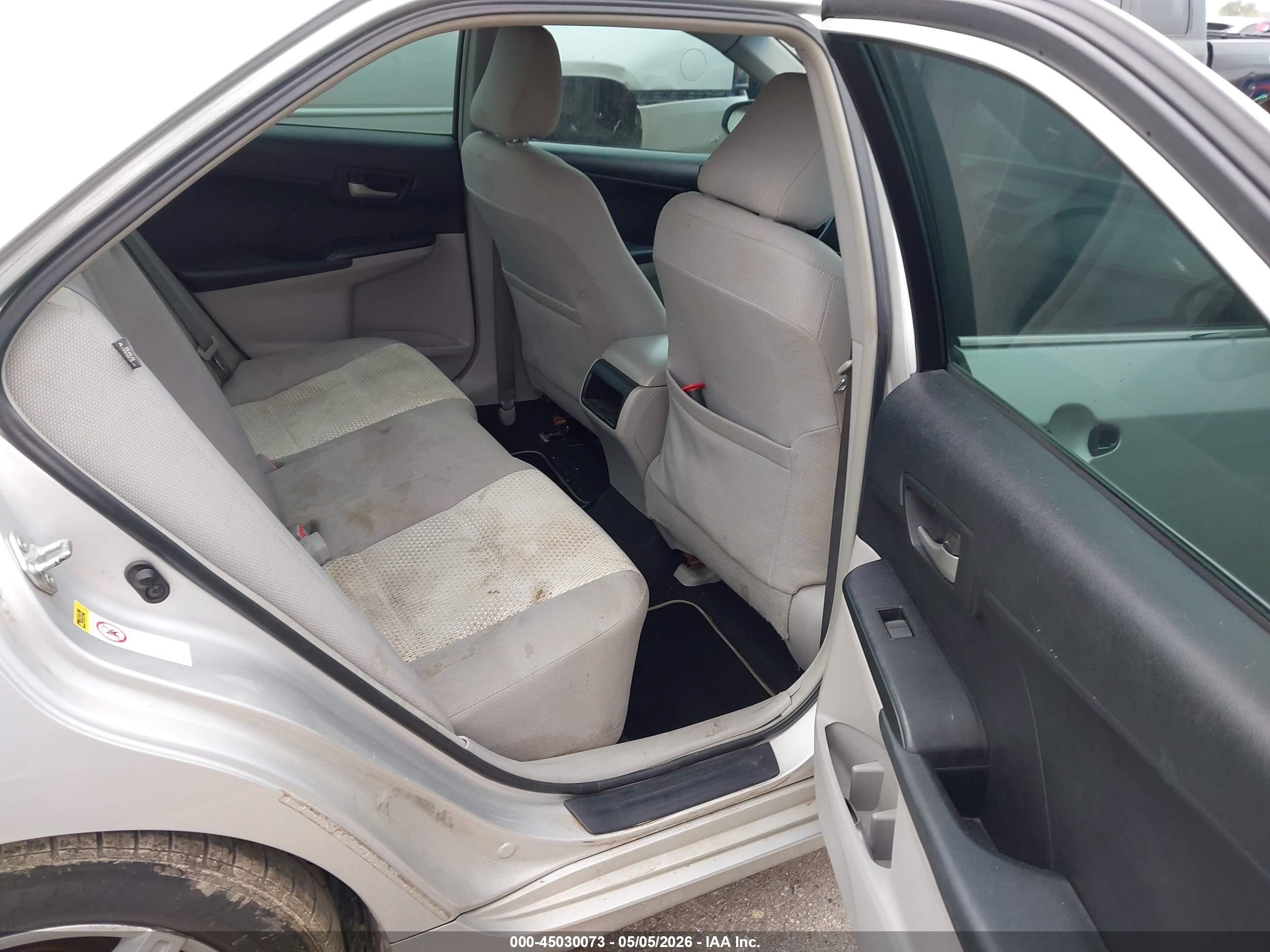 2013 Toyota Camry L Серый vin: 4T4BF1FK4DR315132