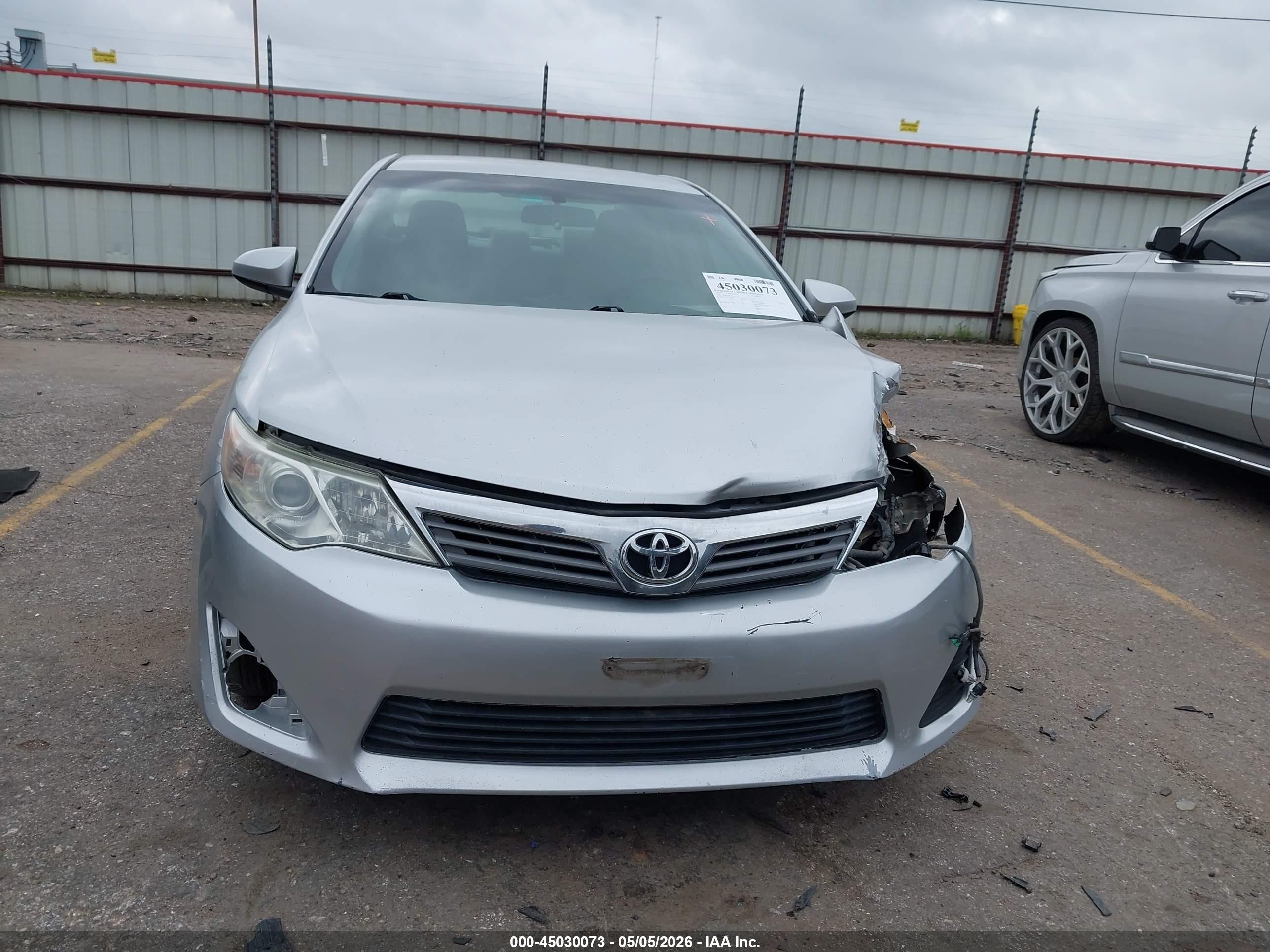 2013 Toyota Camry L Серый vin: 4T4BF1FK4DR315132