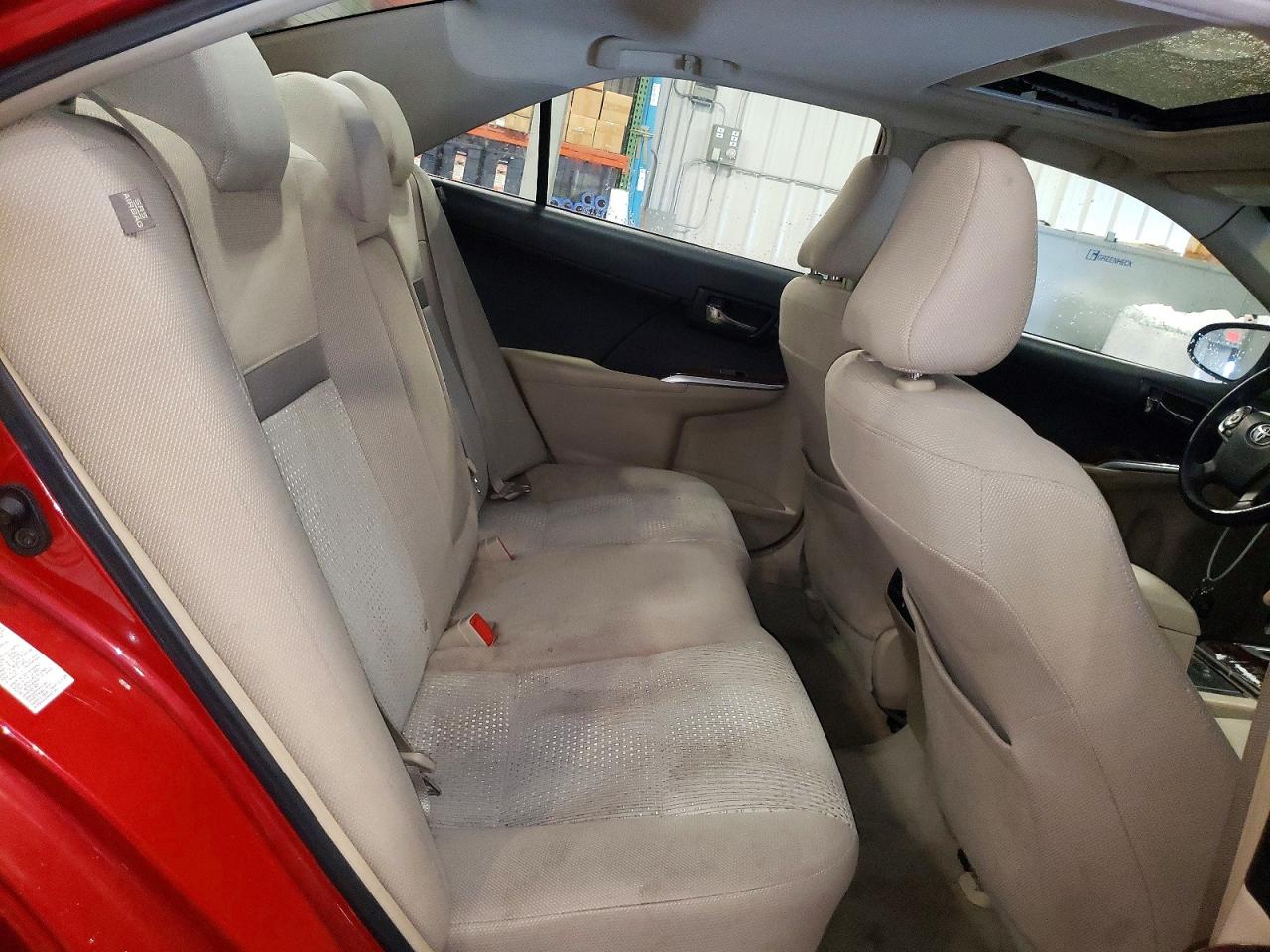2013 Toyota Camry Xle Red vin: 4T4BF1FK4DR316667