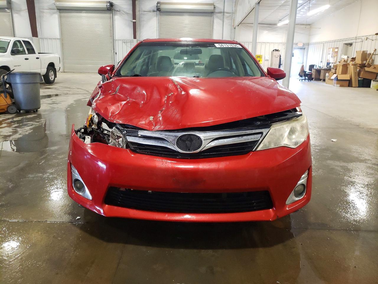 2013 Toyota Camry Xle Red vin: 4T4BF1FK4DR316667