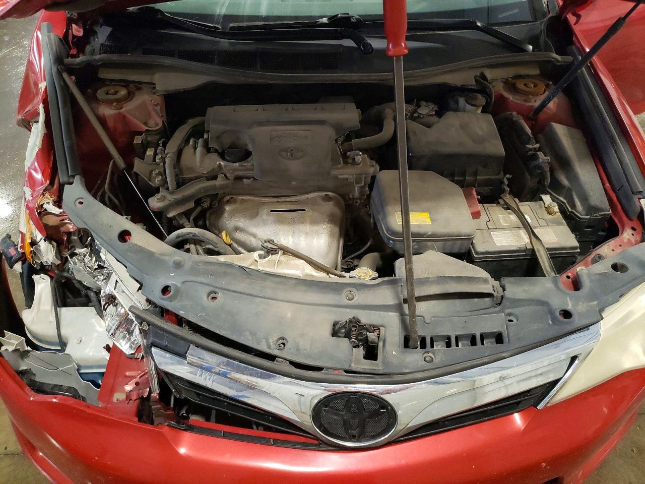 2013 Toyota Camry Xle Red vin: 4T4BF1FK4DR316667