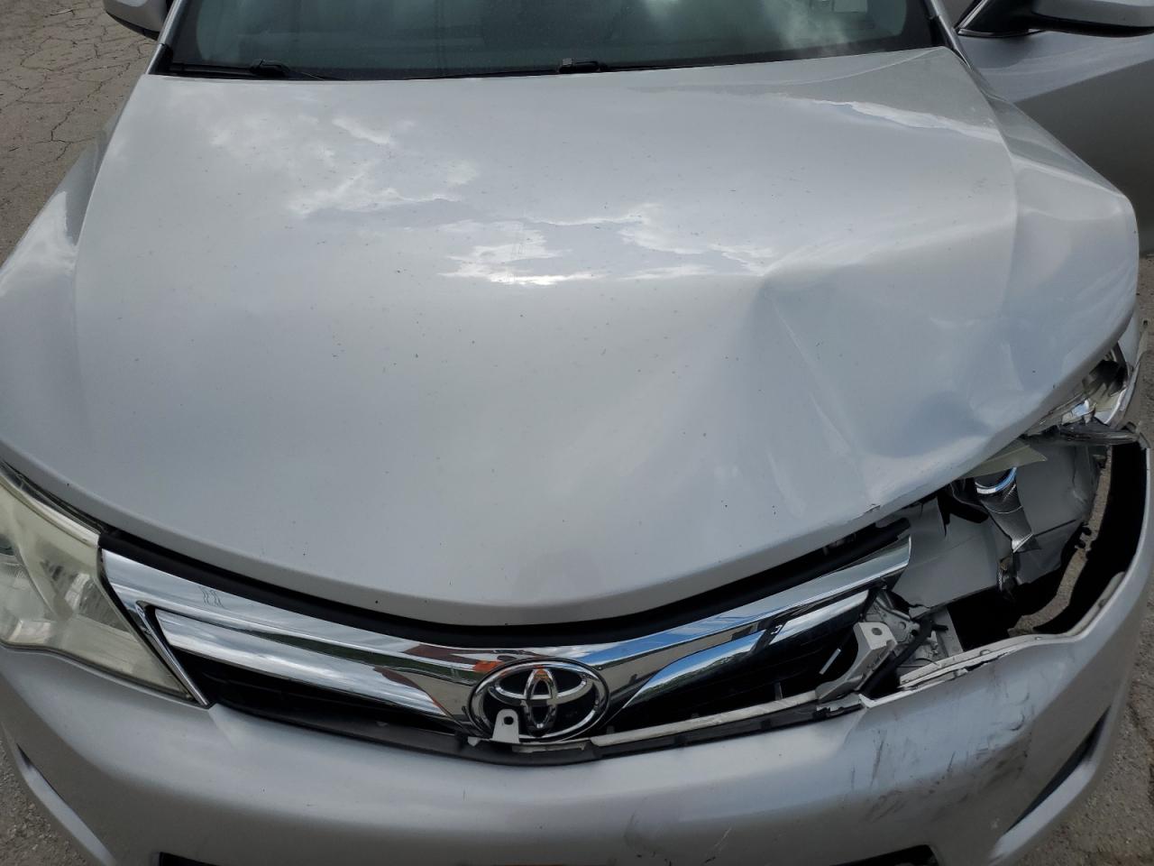 2013 Toyota Camry L Silver vin: 4T4BF1FK4DR326860