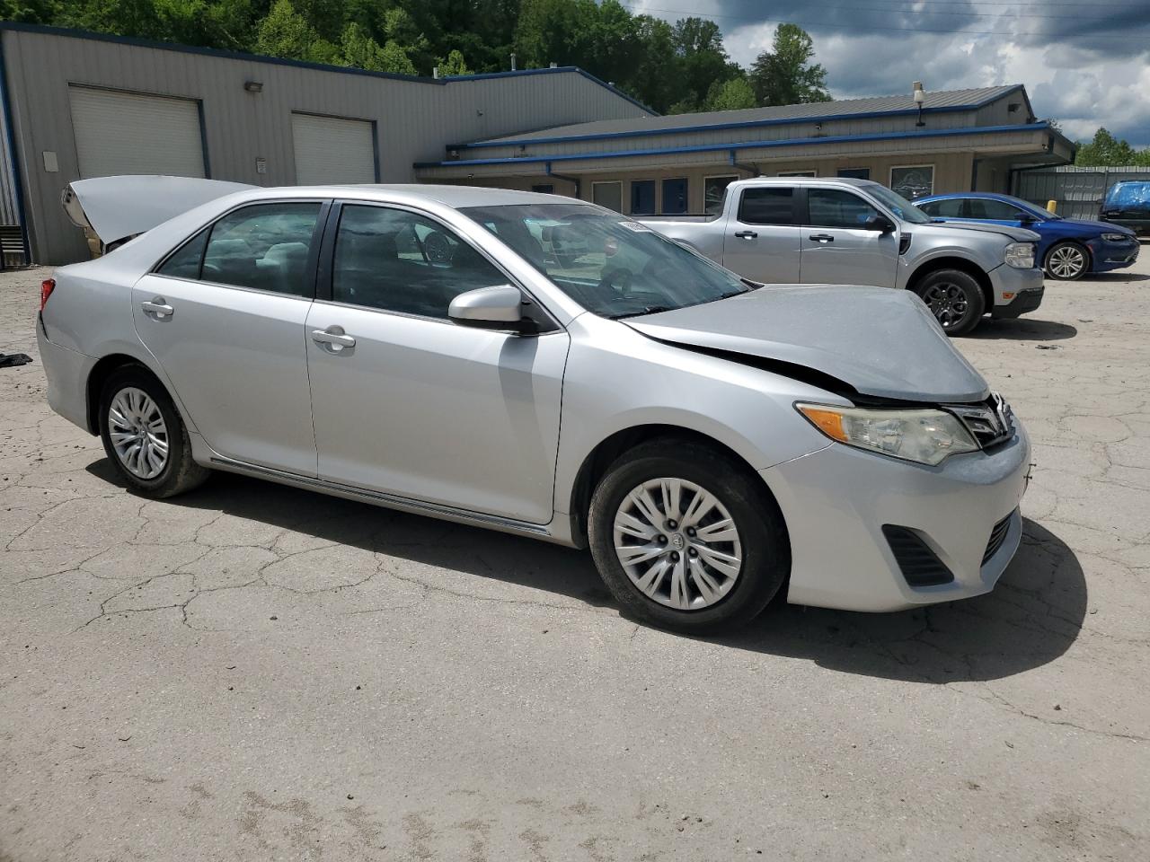 2013 Toyota Camry L Silver vin: 4T4BF1FK4DR326860