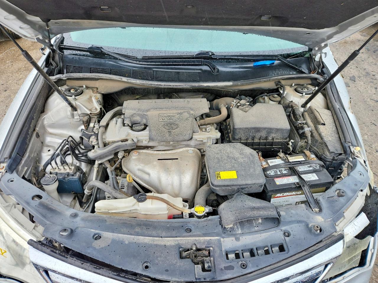 2013 Toyota Camry Le Серебряный vin: 4T4BF1FK4DR328771