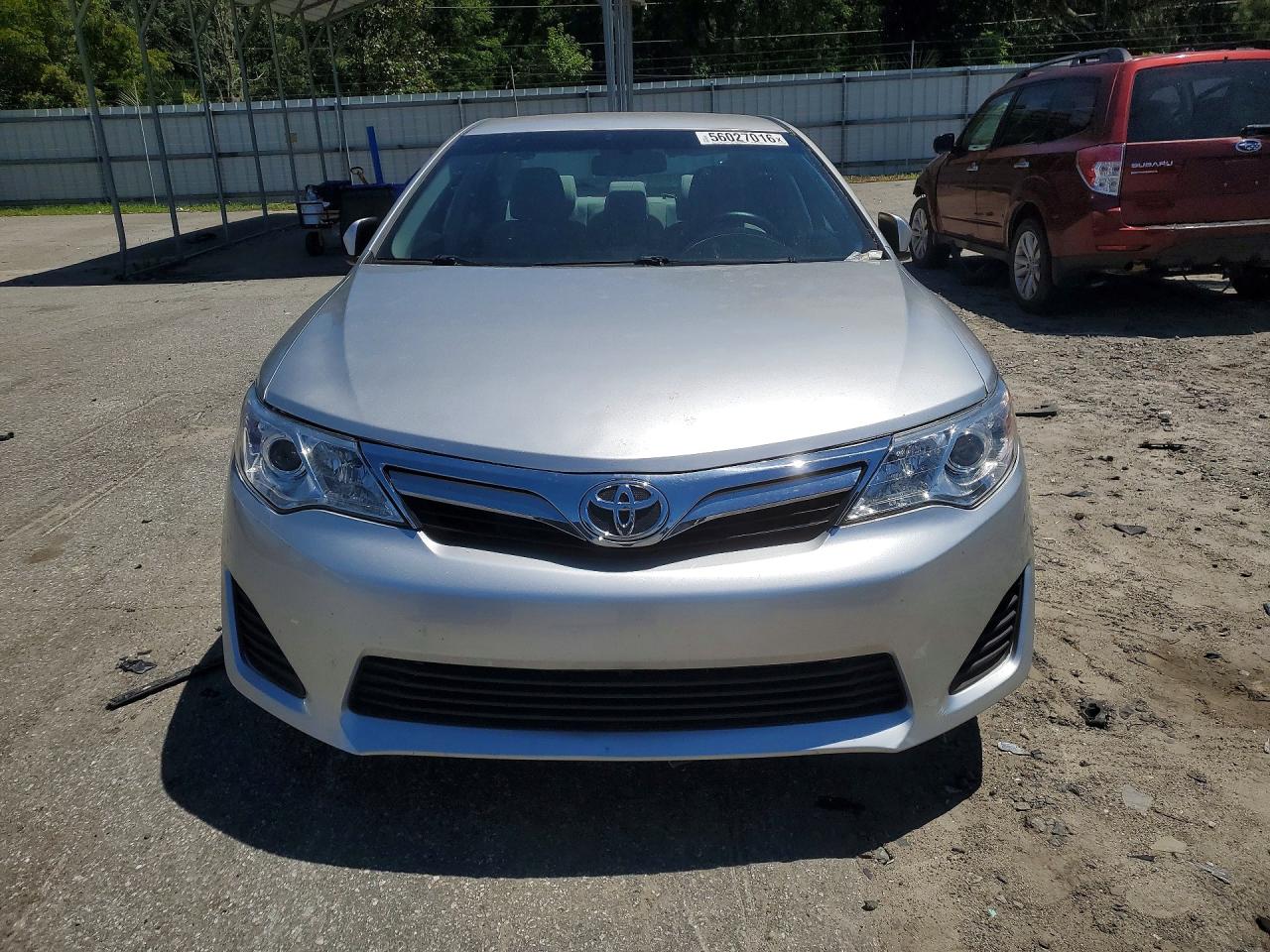 2013 Toyota Camry Le Silver vin: 4T4BF1FK4DR332206