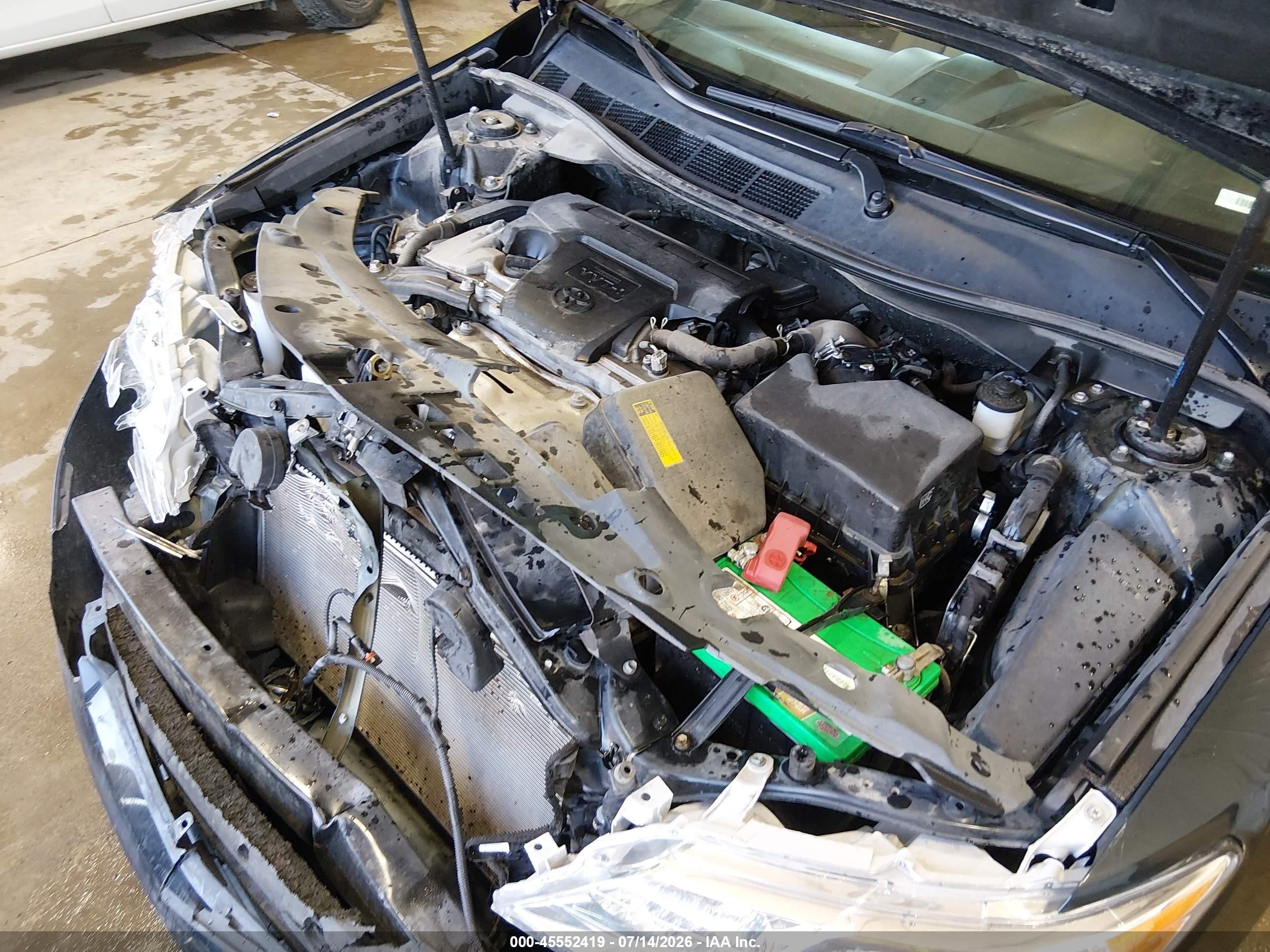 2013 Toyota Camry Le Черный vin: 4T4BF1FK4DR333503