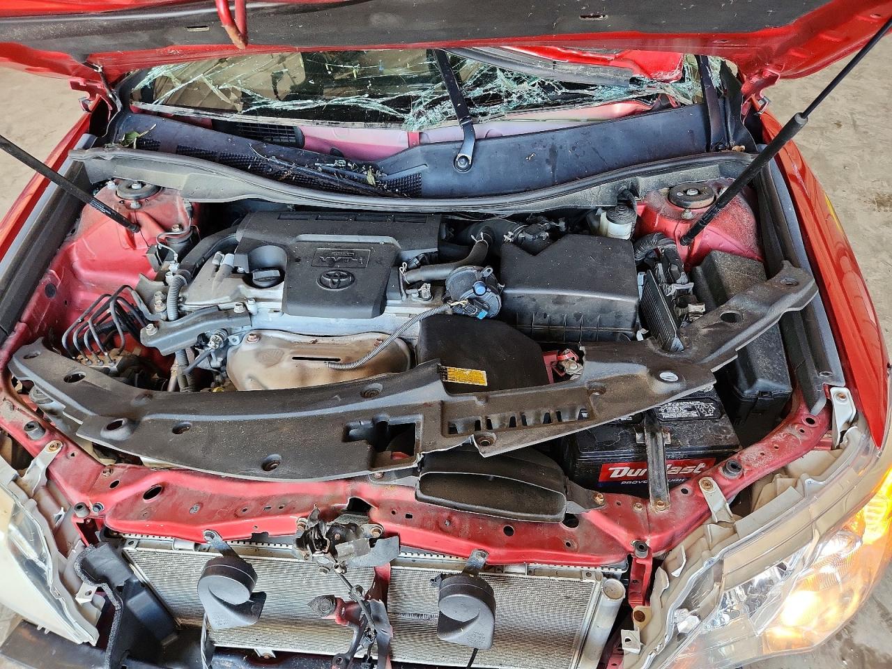 2013 Toyota Camry Xle Red vin: 4T4BF1FK4DR334229