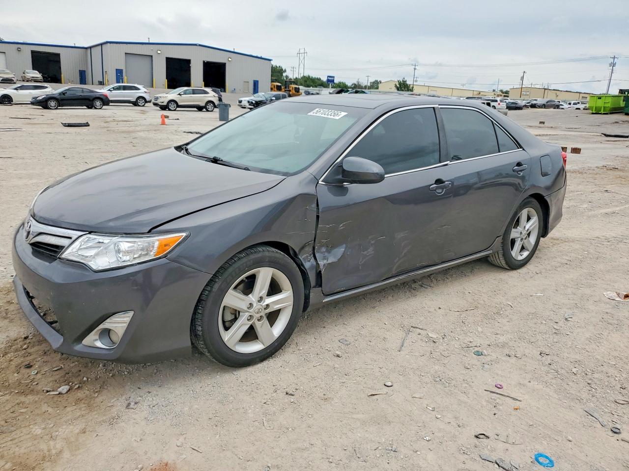2013 Toyota Camry Xle Gray vin: 4T4BF1FK4DR335381