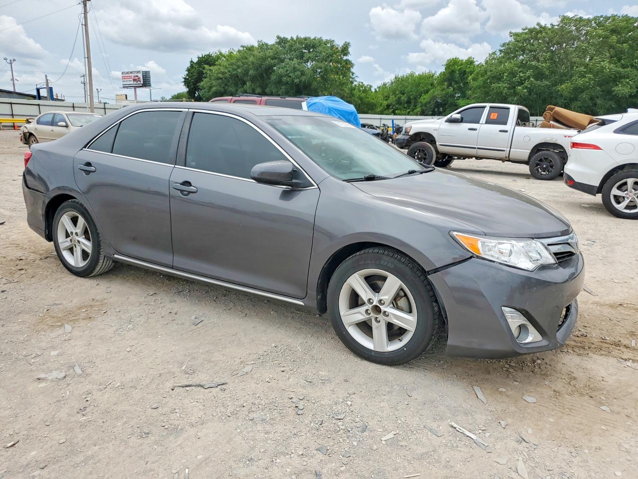 2013 Toyota Camry Xle Gray vin: 4T4BF1FK4DR335381