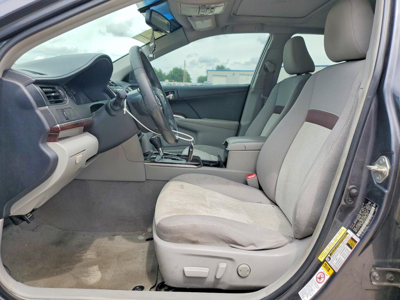 2013 Toyota Camry Xle Gray vin: 4T4BF1FK4DR335381