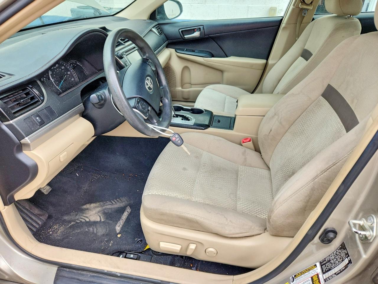2013 Toyota Camry Le Бежевый vin: 4T4BF1FK4DR336613