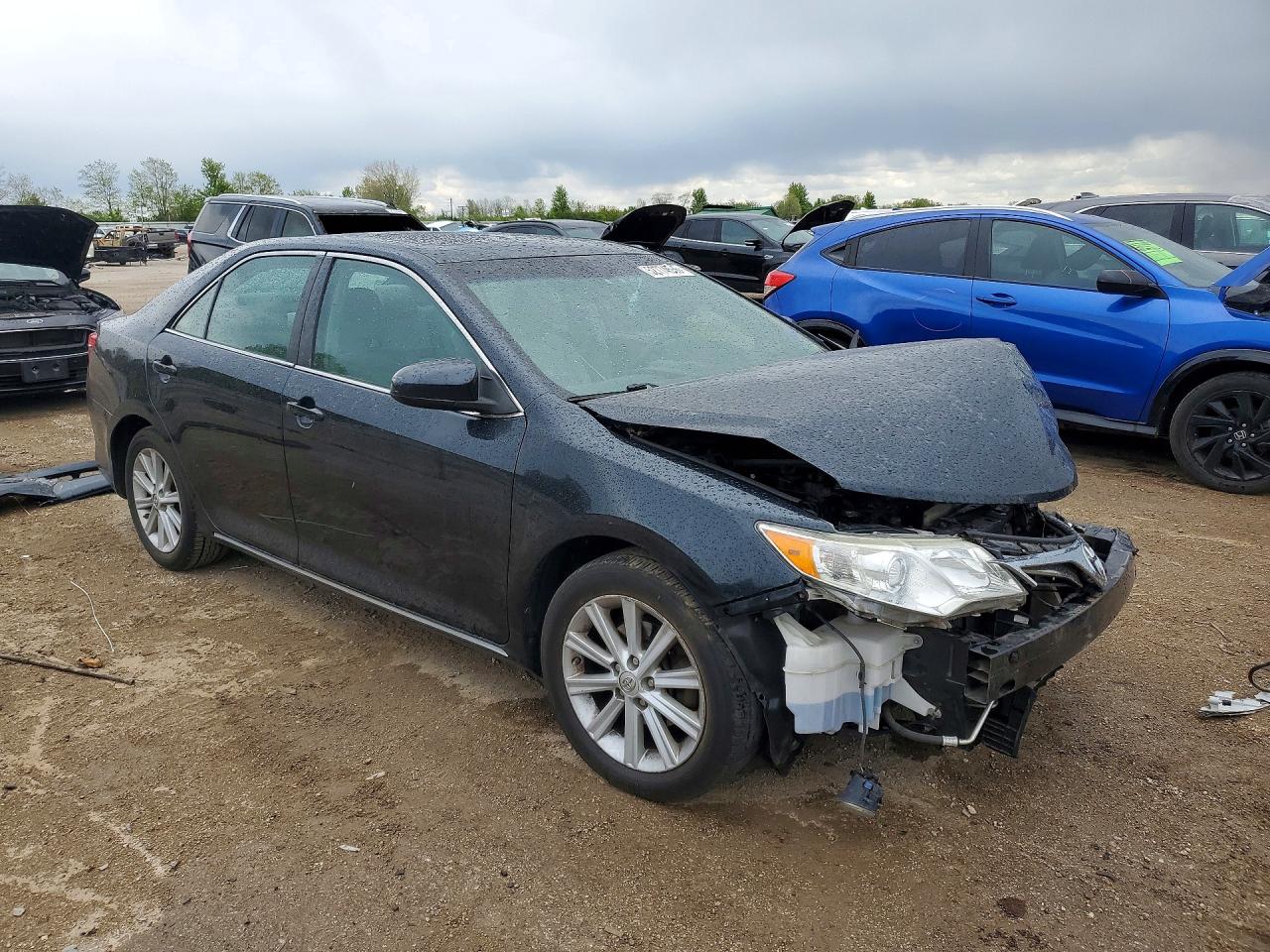 2013 Toyota Camry Xle Угольный vin: 4T4BF1FK4DR336854