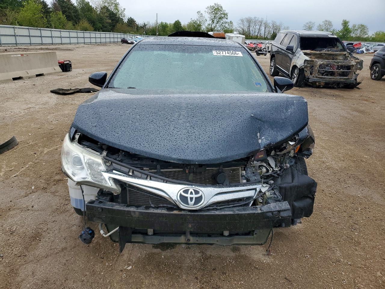 2013 Toyota Camry Xle Угольный vin: 4T4BF1FK4DR336854