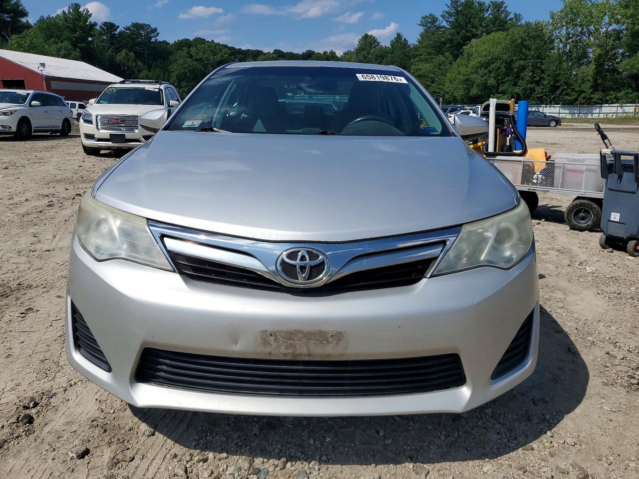 2014 Toyota Camry Le Silver vin: 4T4BF1FK4ER368303
