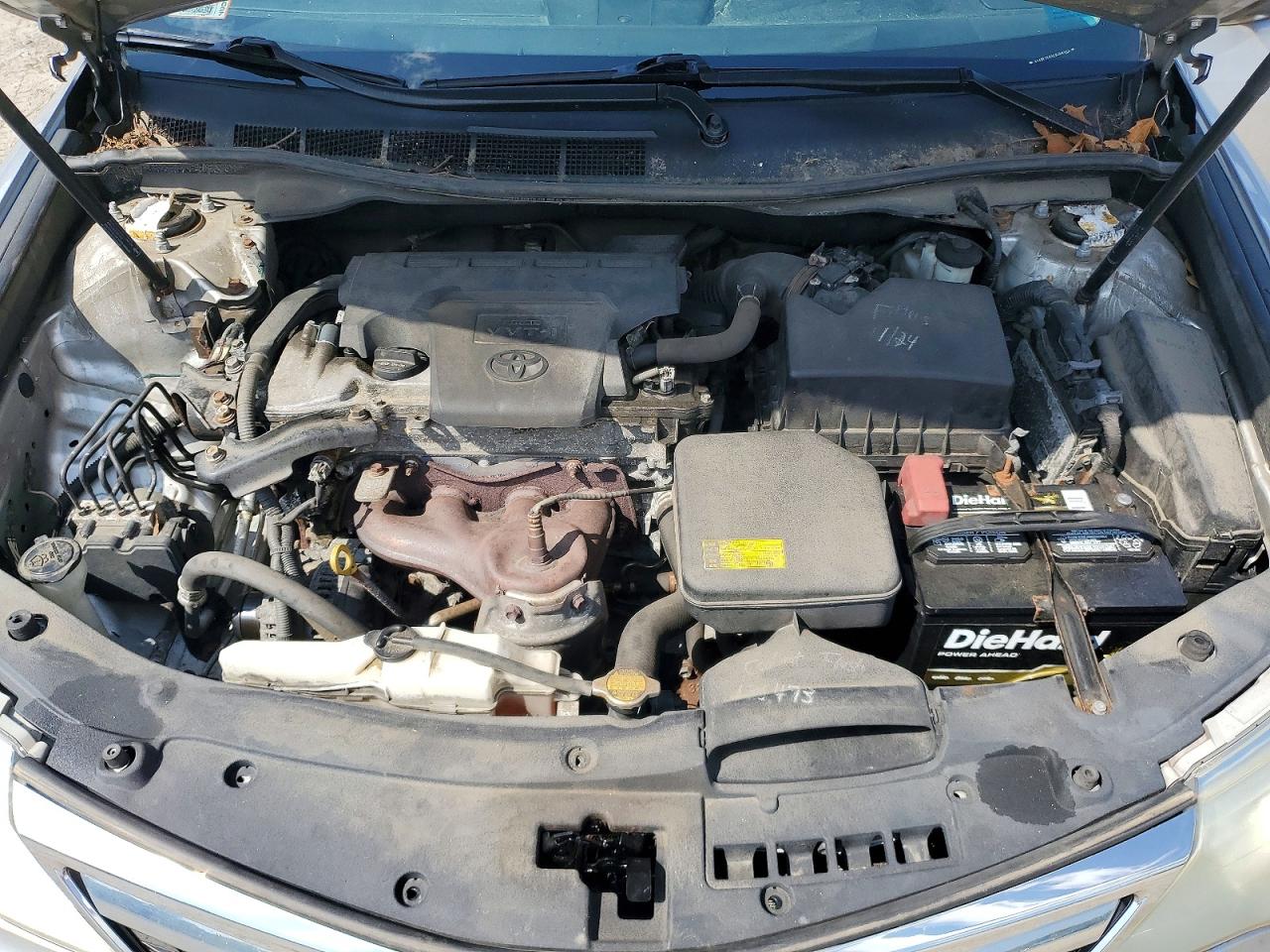 2014 Toyota Camry Le Silver vin: 4T4BF1FK4ER368303