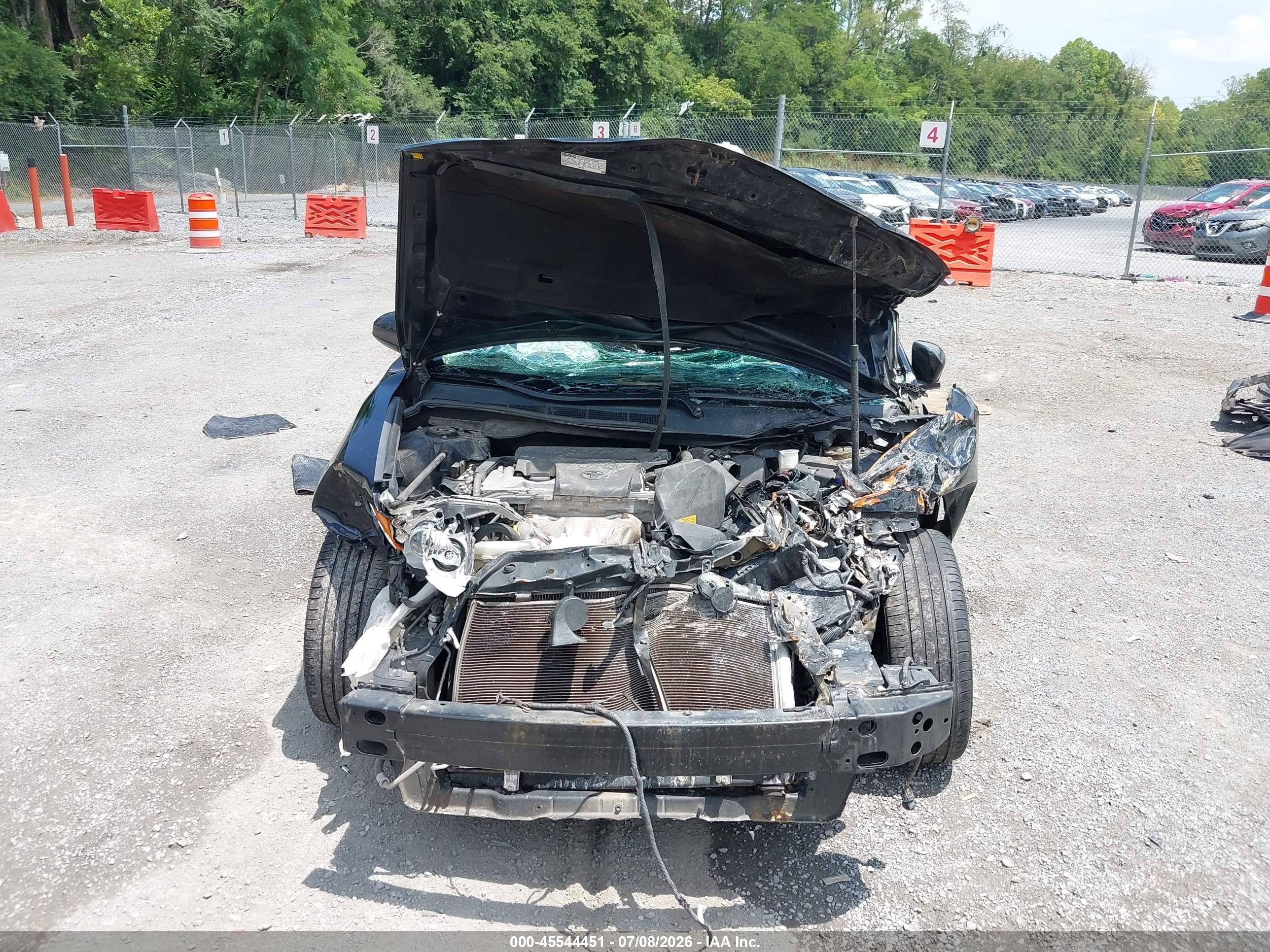 2014 Toyota Camry Xle Black vin: 4T4BF1FK4ER376112