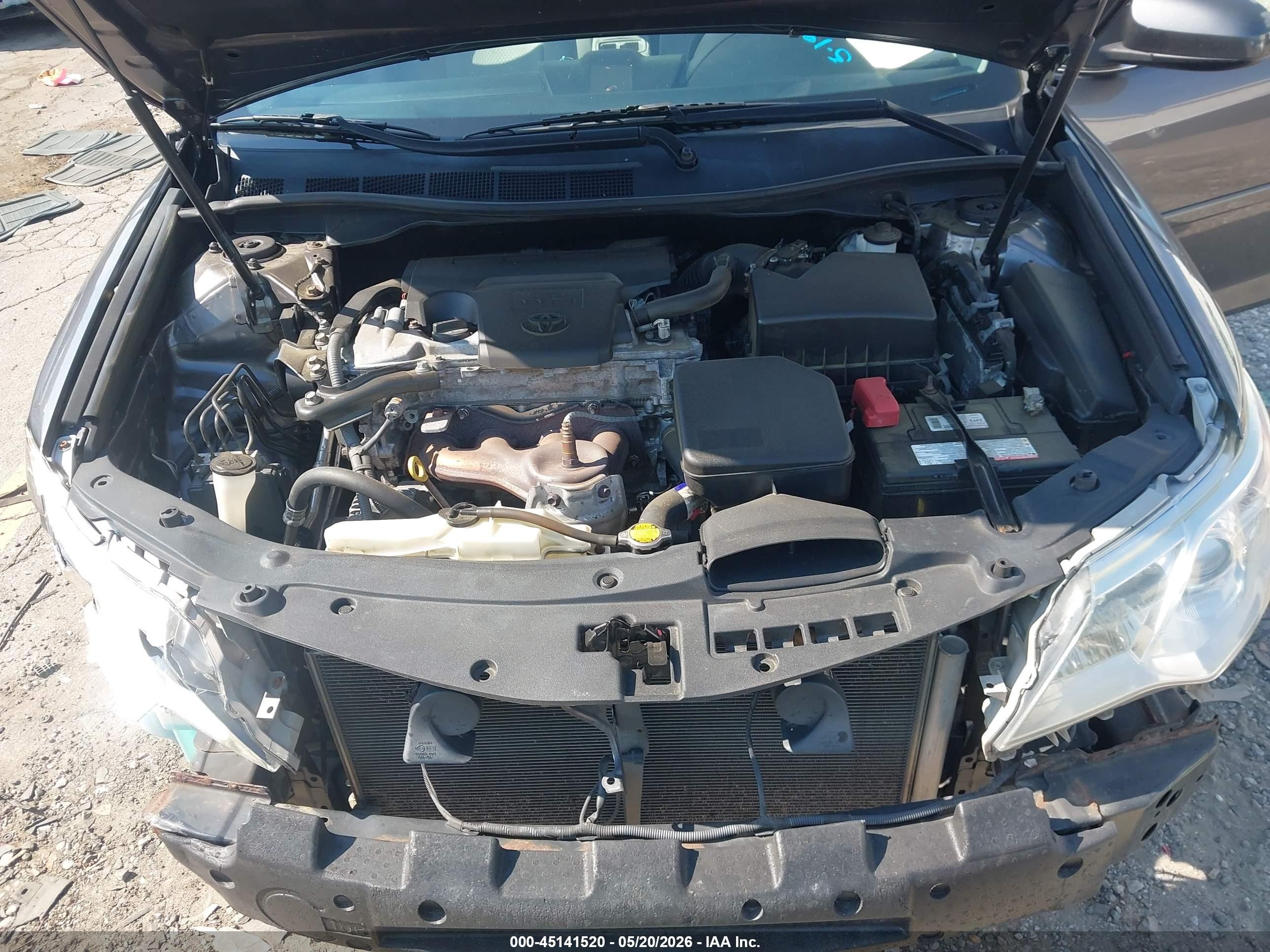 2014 Toyota Camry Le Gray vin: 4T4BF1FK4ER403938