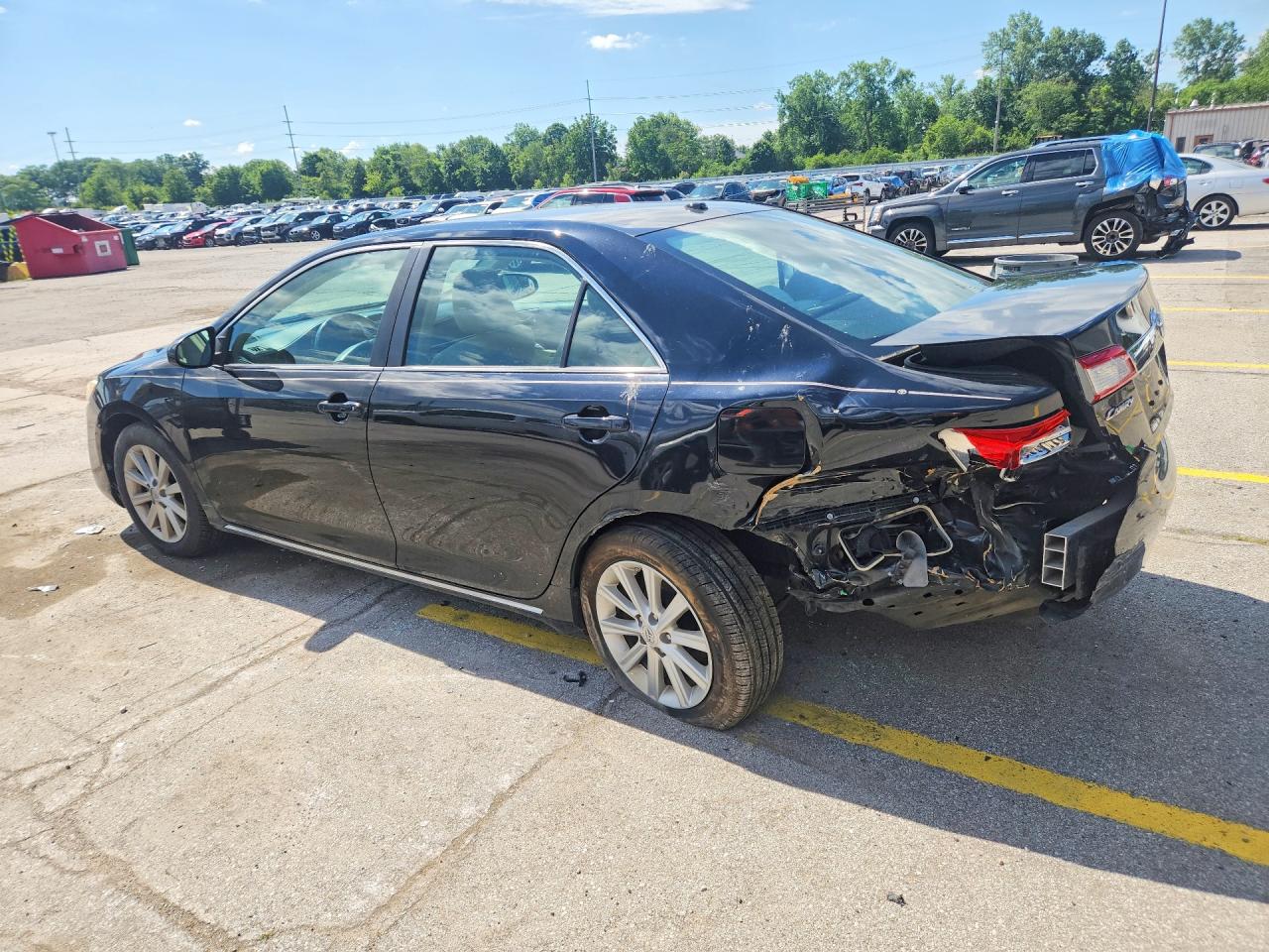 2014 Toyota Camry Xle Black vin: 4T4BF1FK4ER409724