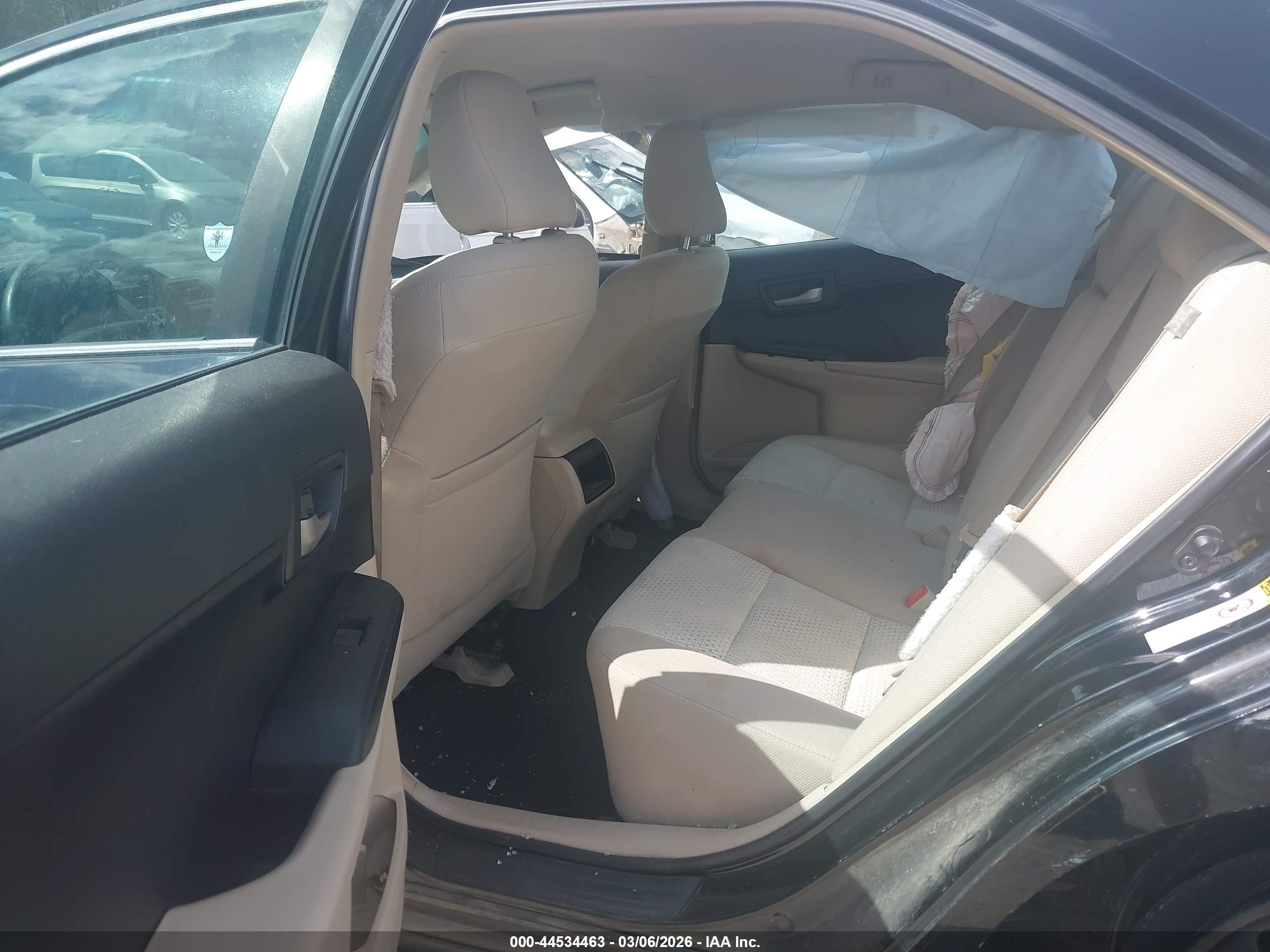 2014 Toyota Camry Le Black vin: 4T4BF1FK4ER413031