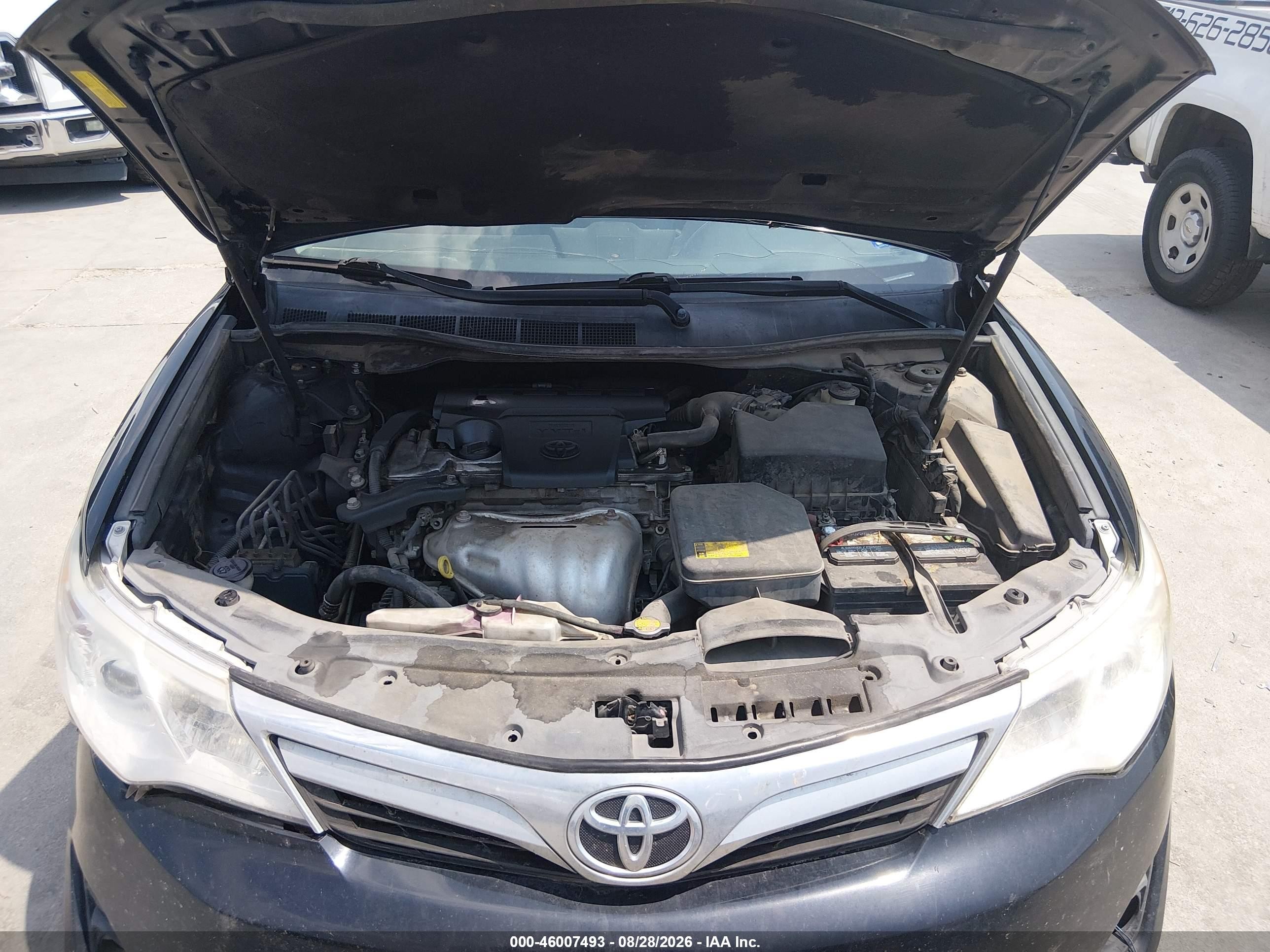 2014 Toyota Camry Le Черный vin: 4T4BF1FK4ER417578