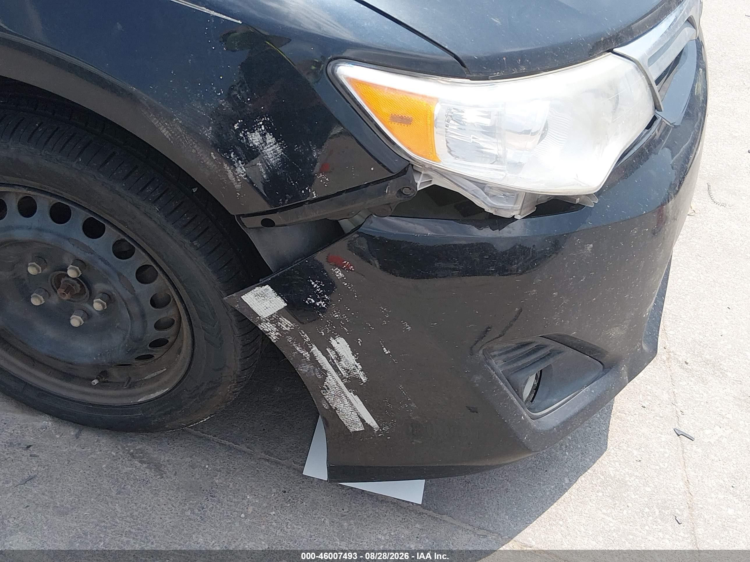 2014 Toyota Camry Le Черный vin: 4T4BF1FK4ER417578
