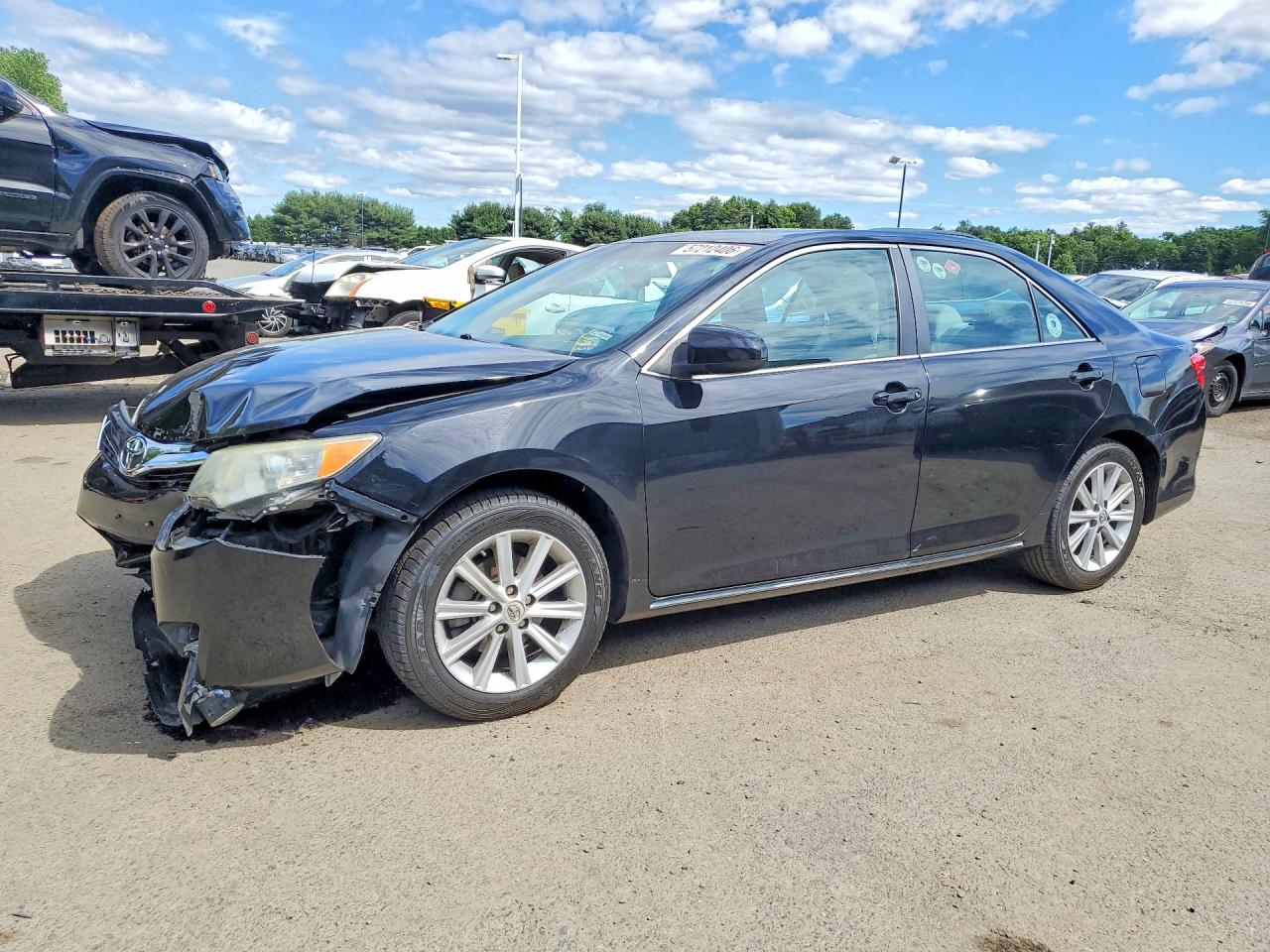2014 Toyota Camry Xle Black vin: 4T4BF1FK4ER420626