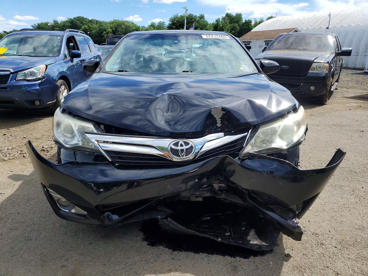 2014 Toyota Camry Xle Black vin: 4T4BF1FK4ER420626