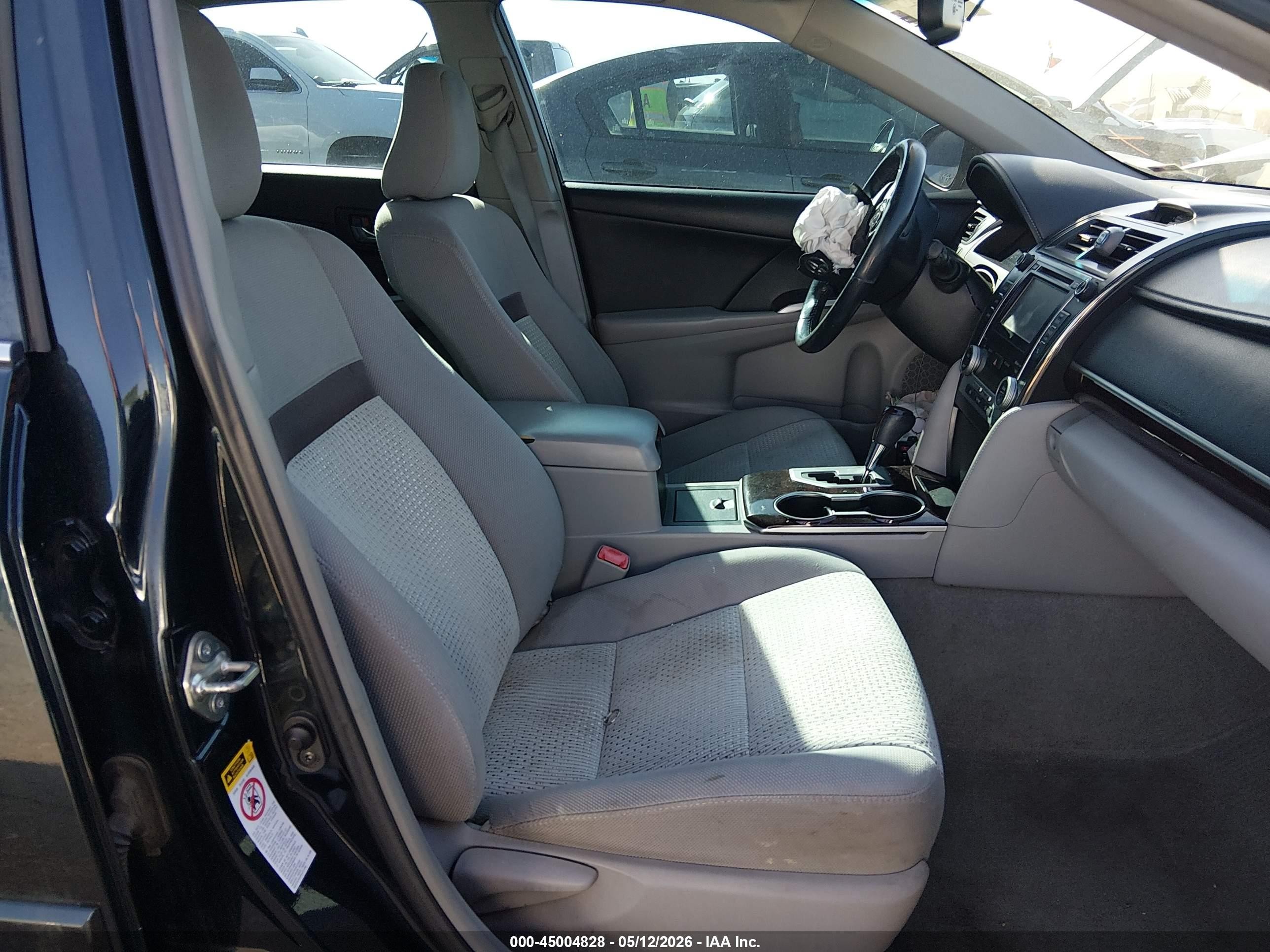 2014 Toyota Camry Xle Black vin: 4T4BF1FK4ER428189