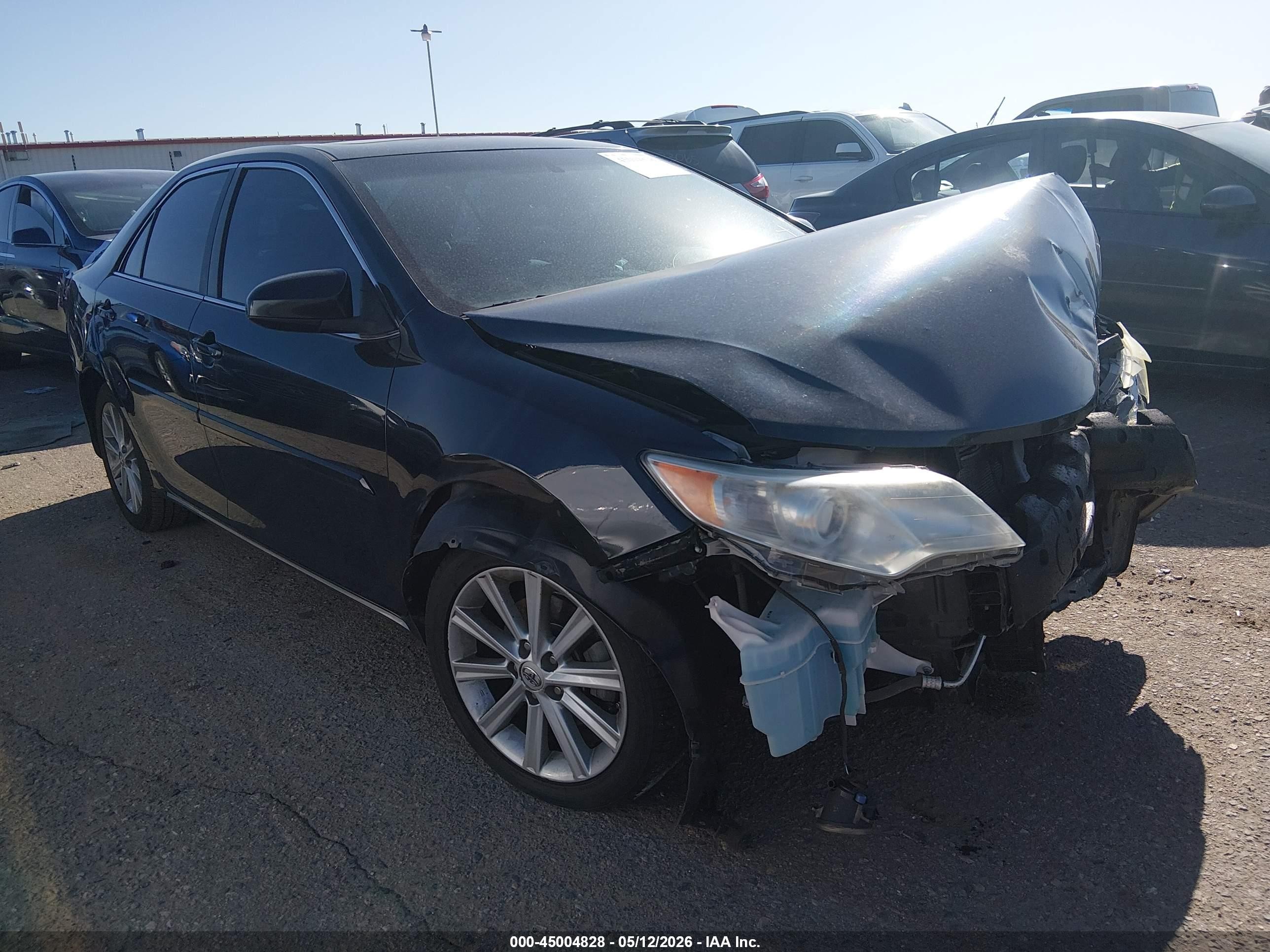 2014 Toyota Camry Xle Черный vin: 4T4BF1FK4ER428189