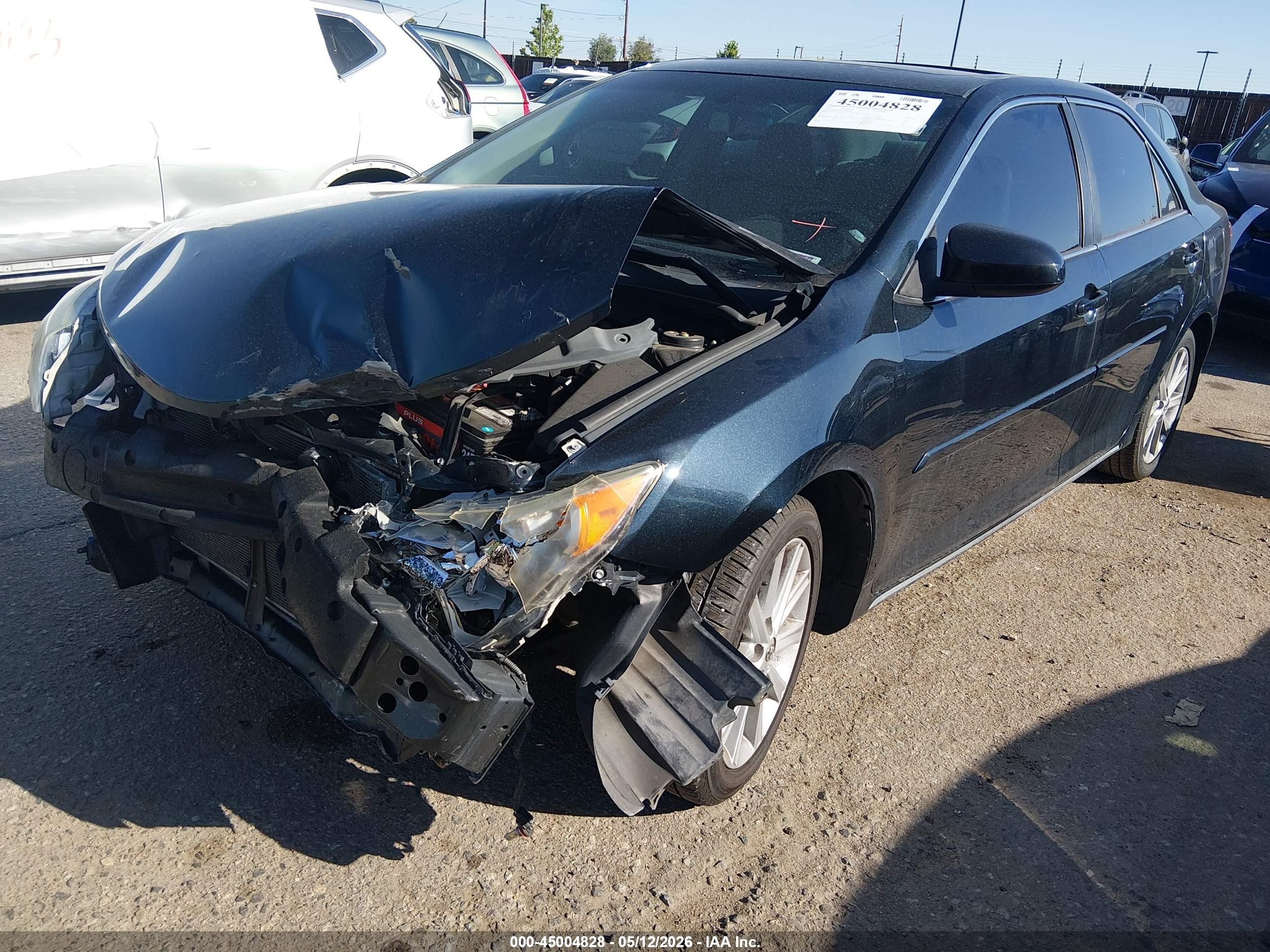 2014 Toyota Camry Xle Black vin: 4T4BF1FK4ER428189