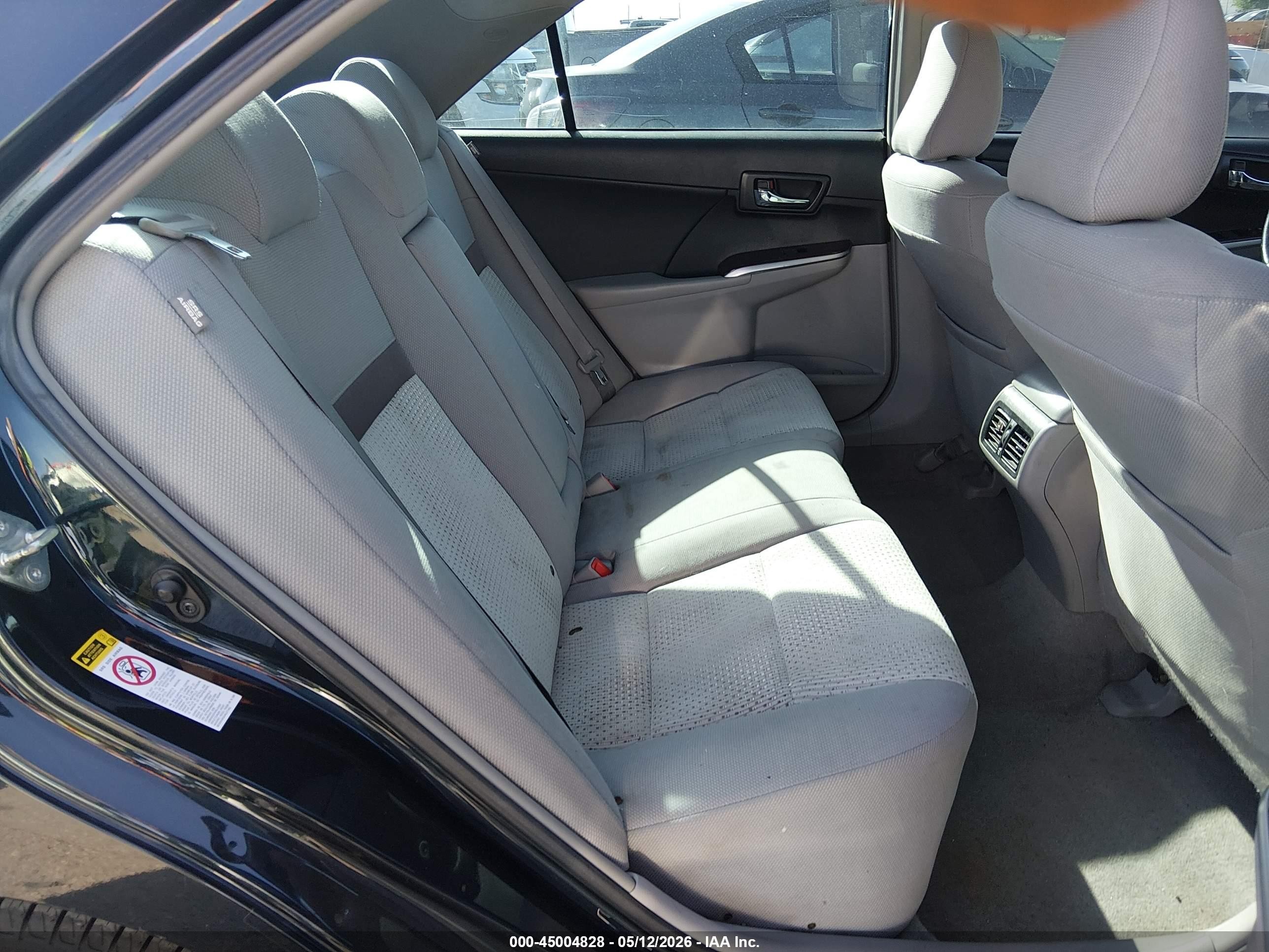 2014 Toyota Camry Xle Black vin: 4T4BF1FK4ER428189