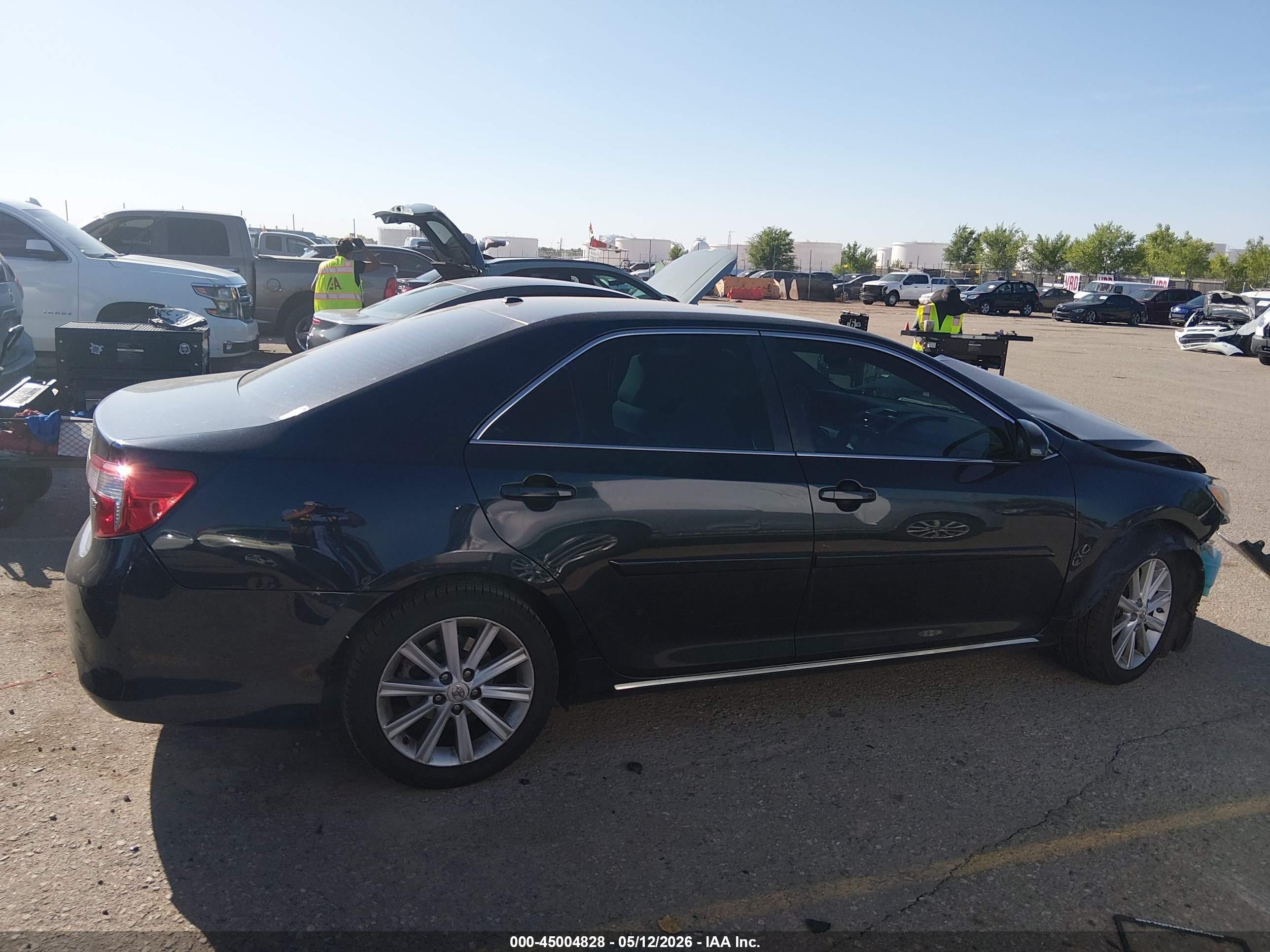 2014 Toyota Camry Xle Black vin: 4T4BF1FK4ER428189