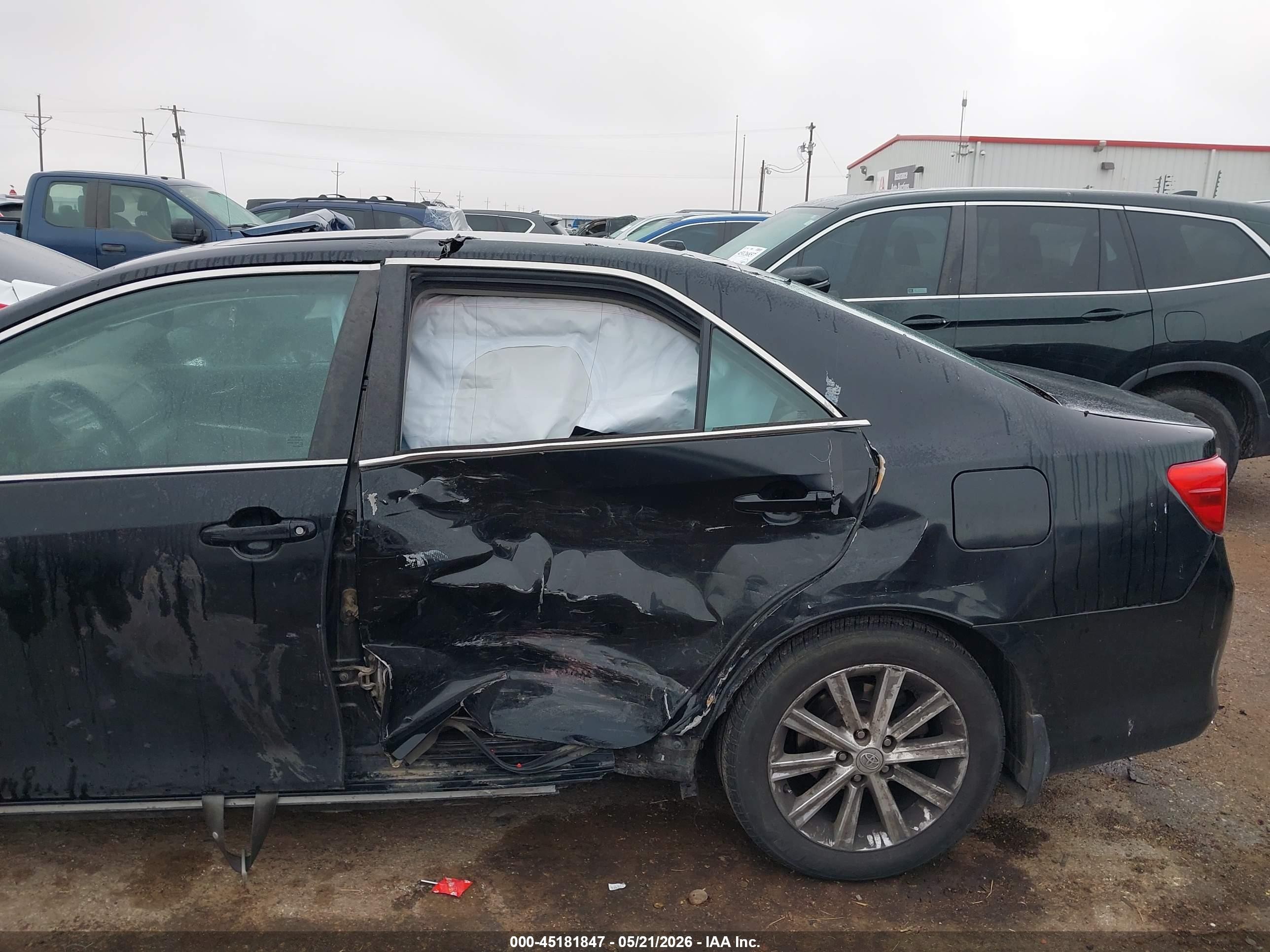 2014 Toyota Camry Xle Black vin: 4T4BF1FK4ER431156