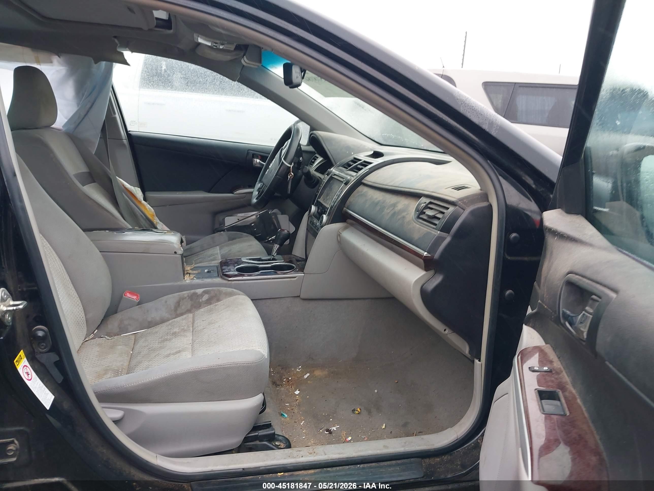 2014 Toyota Camry Xle Black vin: 4T4BF1FK4ER431156
